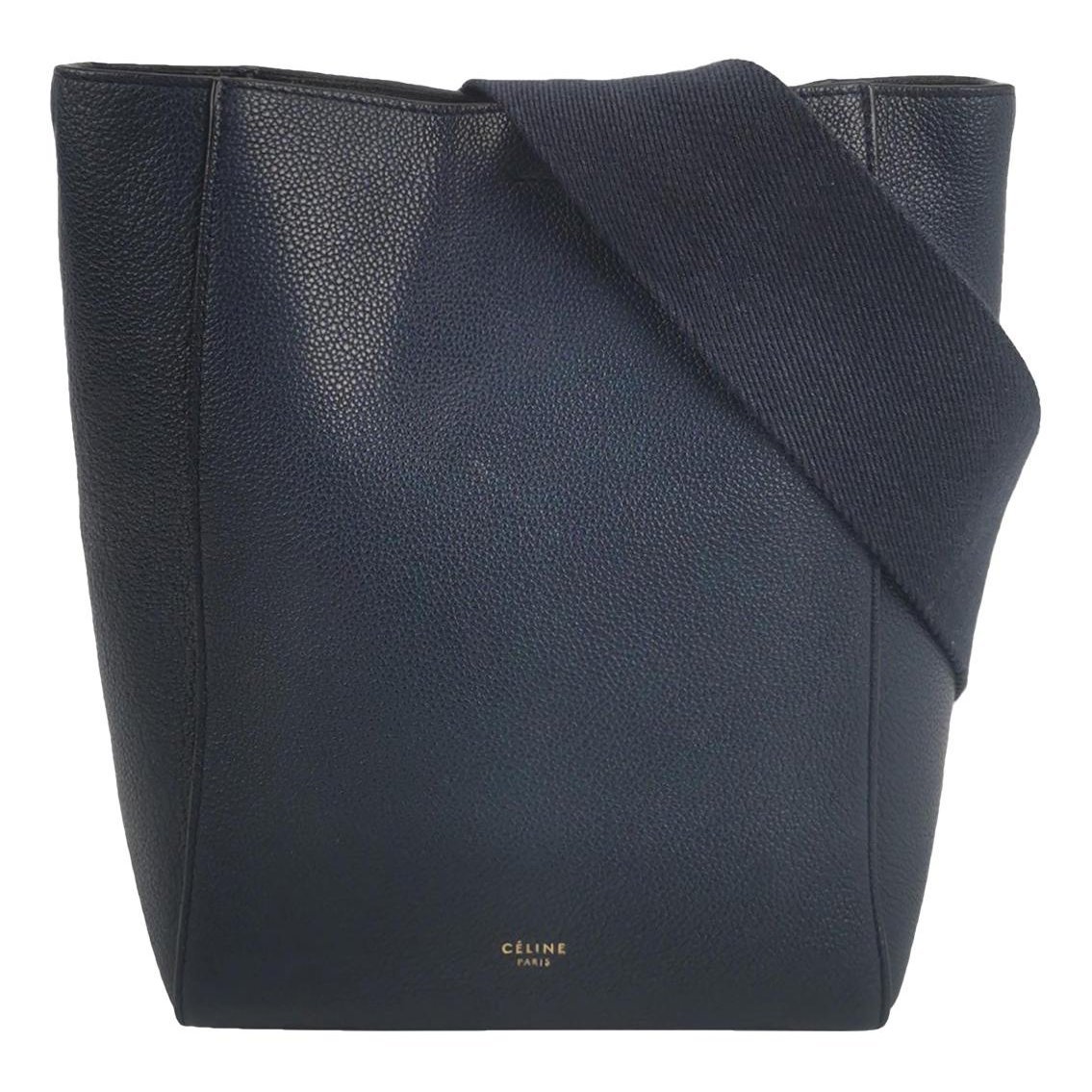 Seau Sangle leather tote