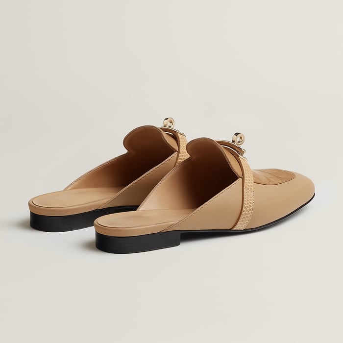 Beige Natura Oz Mule