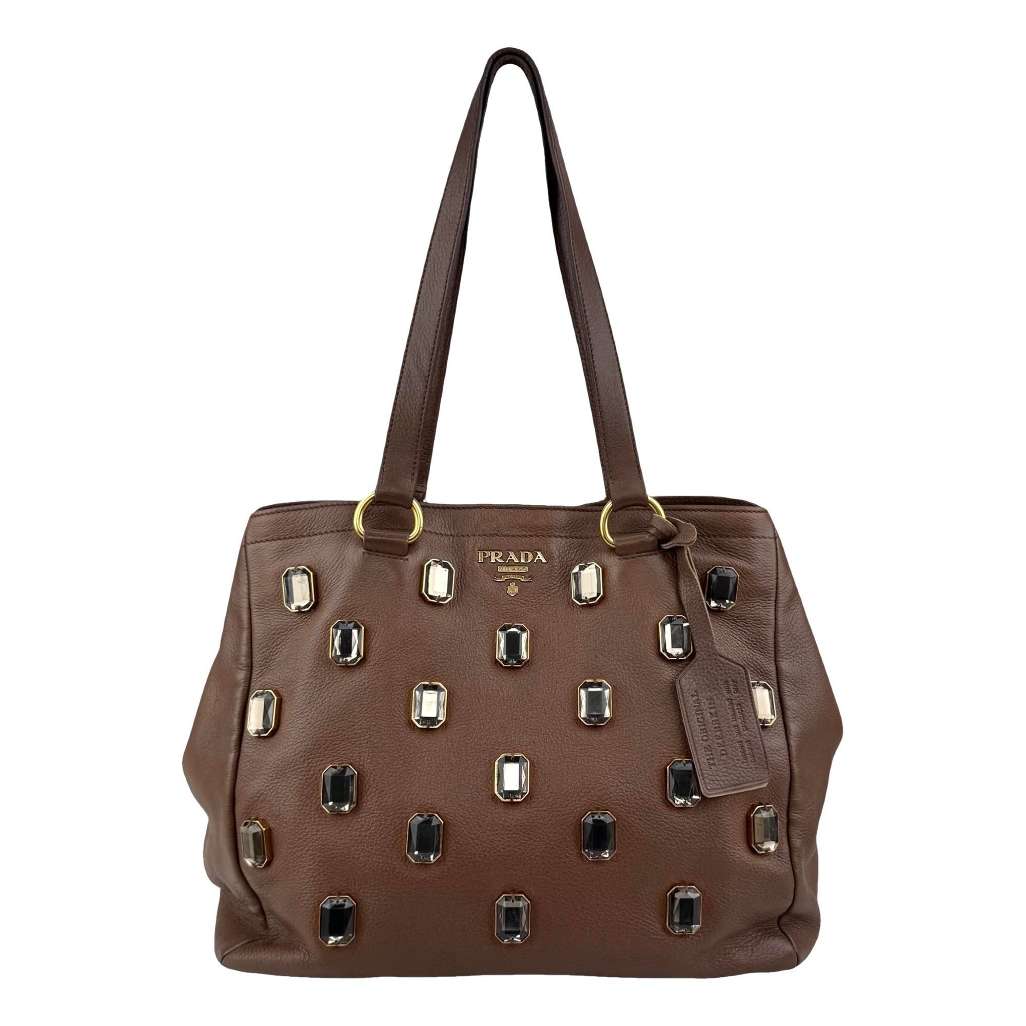 Leather handbag