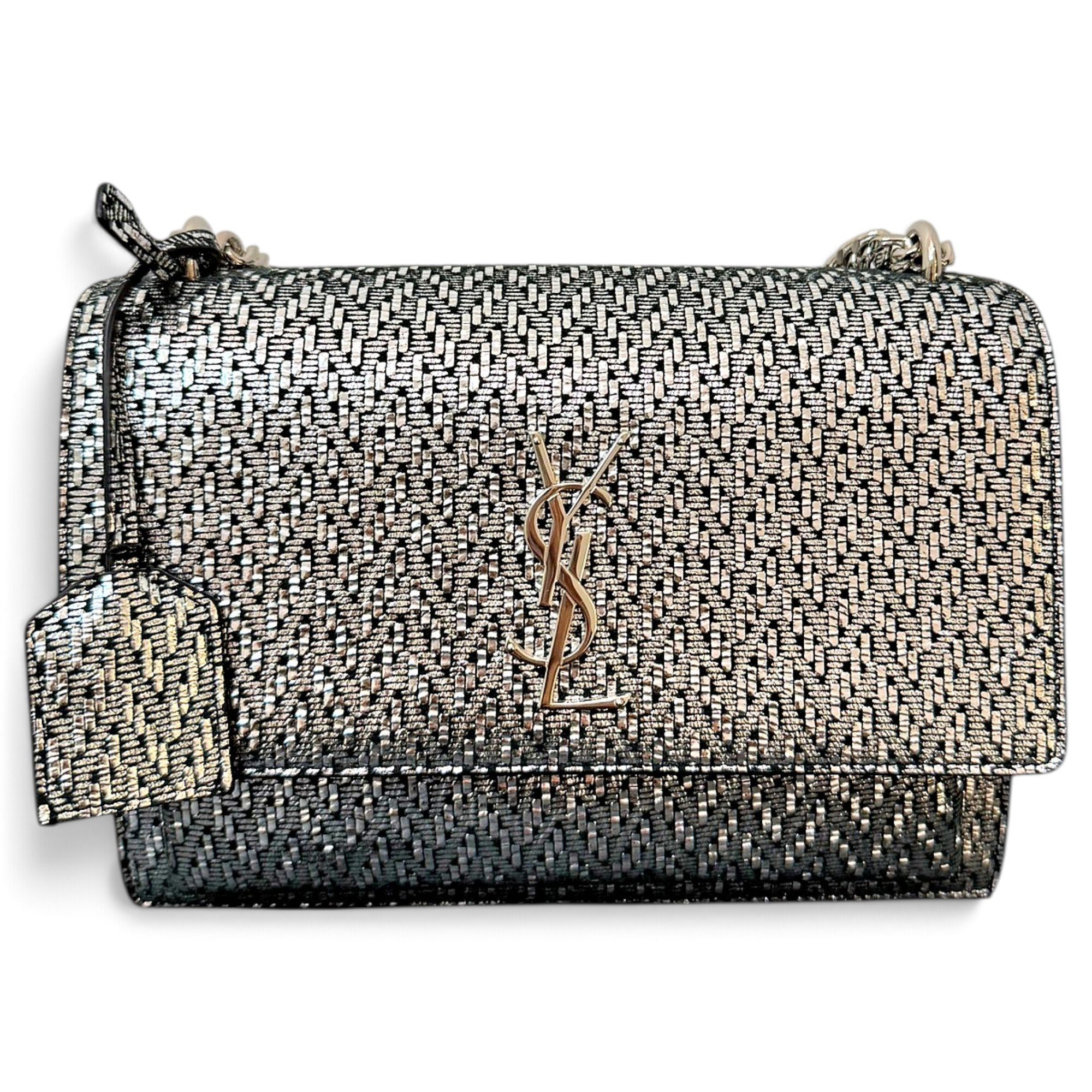 Sunset leather crossbody bag