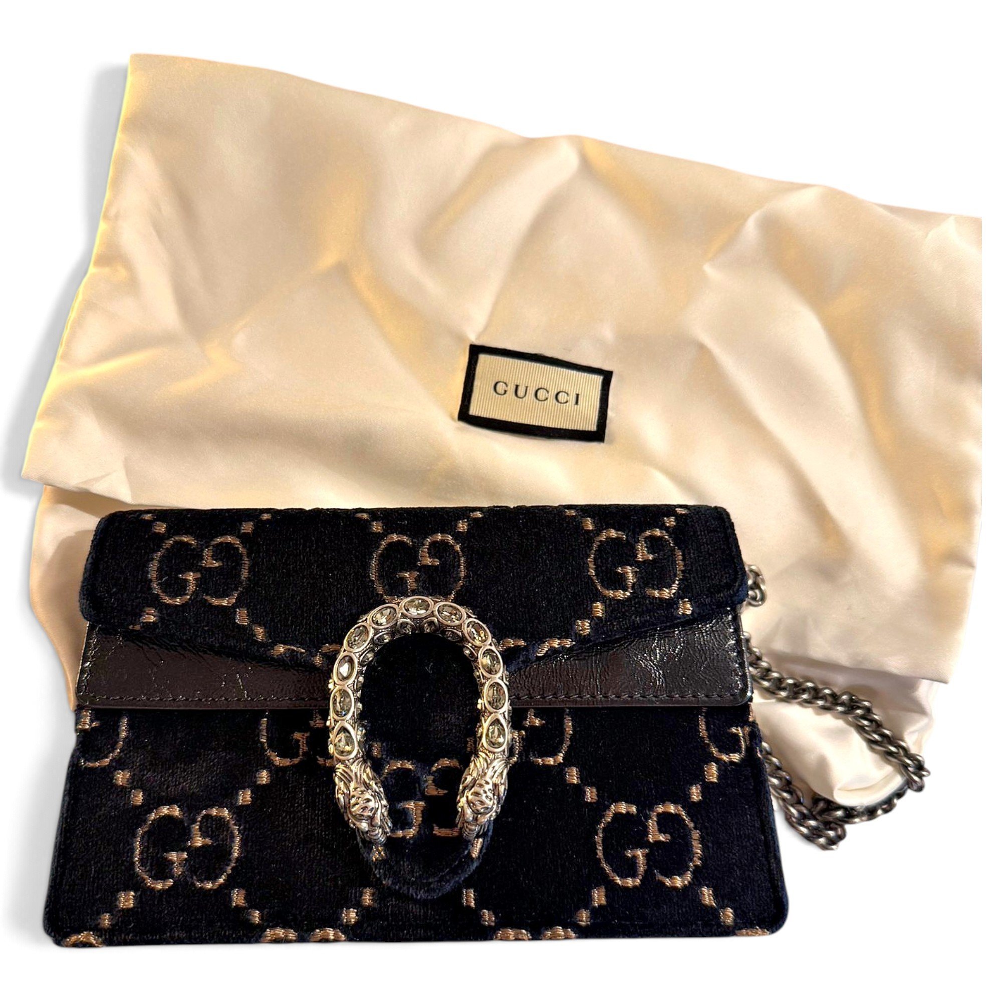 Dionysus velvet handbag