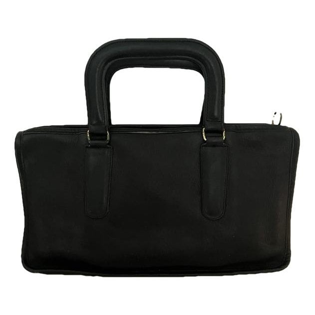 Leather tote