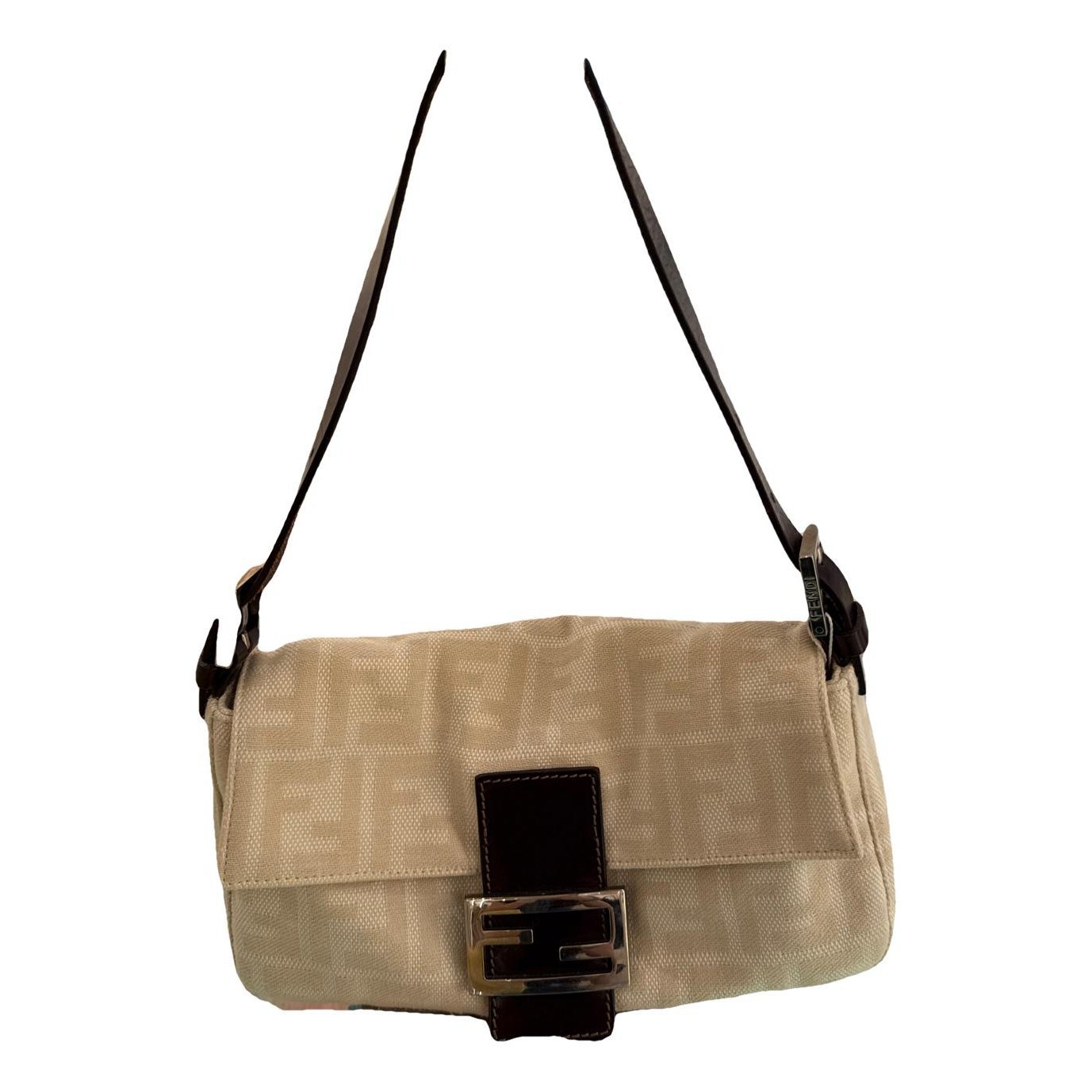 Baguette wool handbag