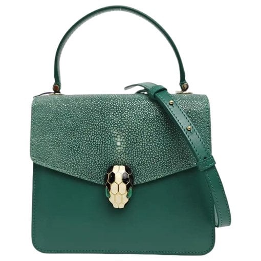 Leather handbag