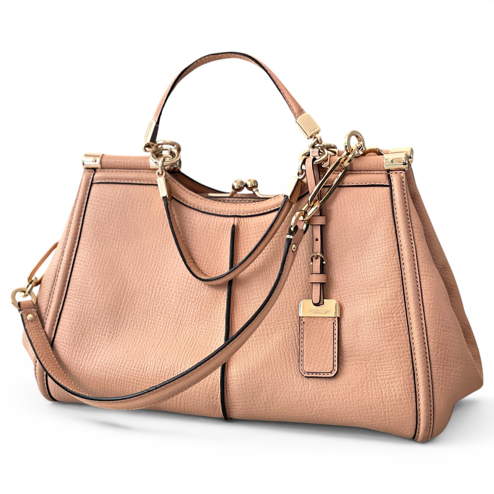 Madison leather satchel