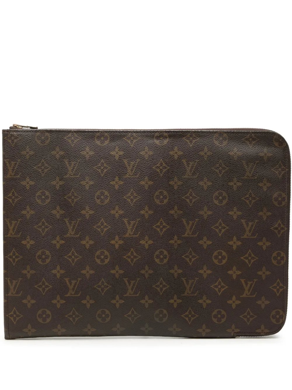 1991 Monogram Poche Documents Portfolio business bag