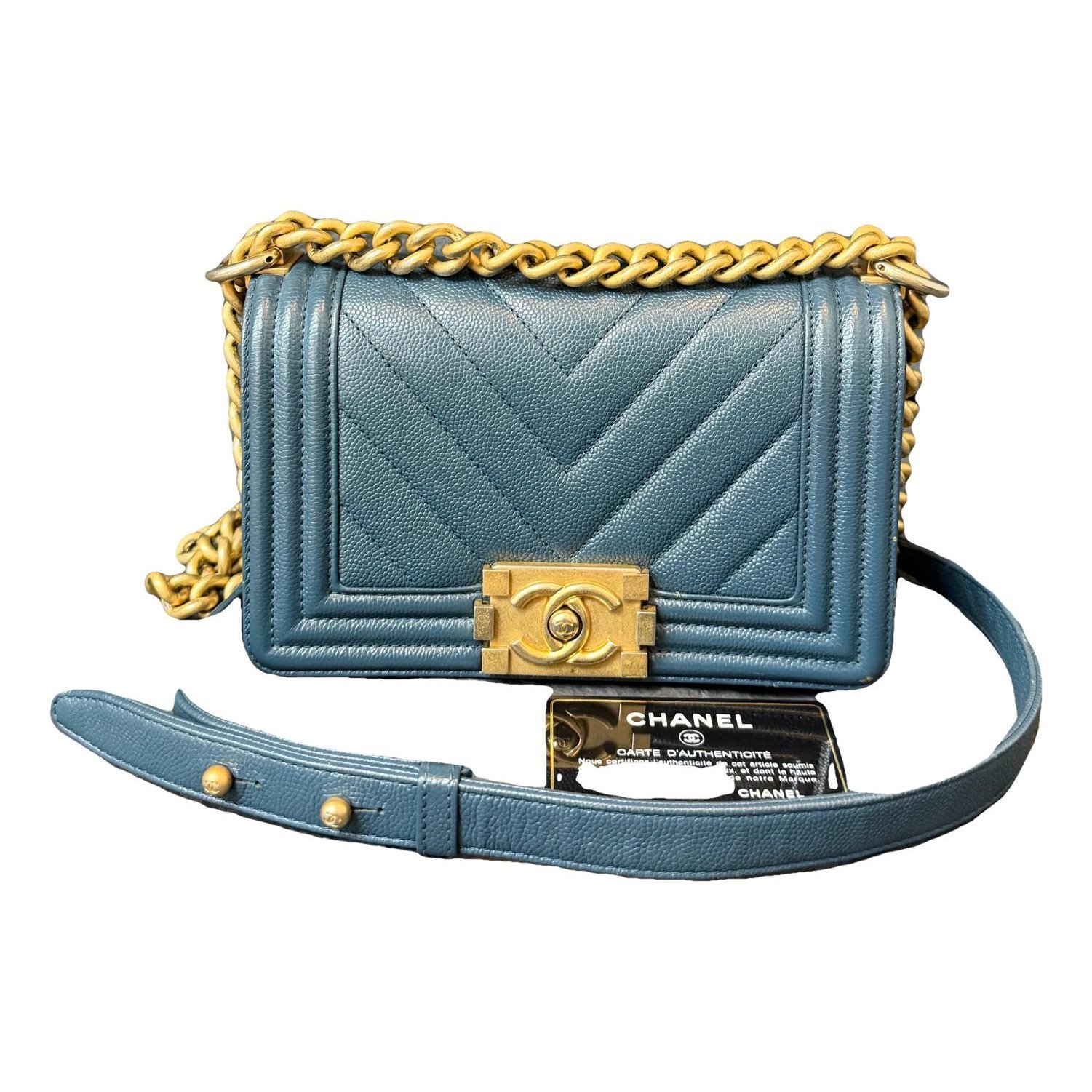 Boy leather handbag