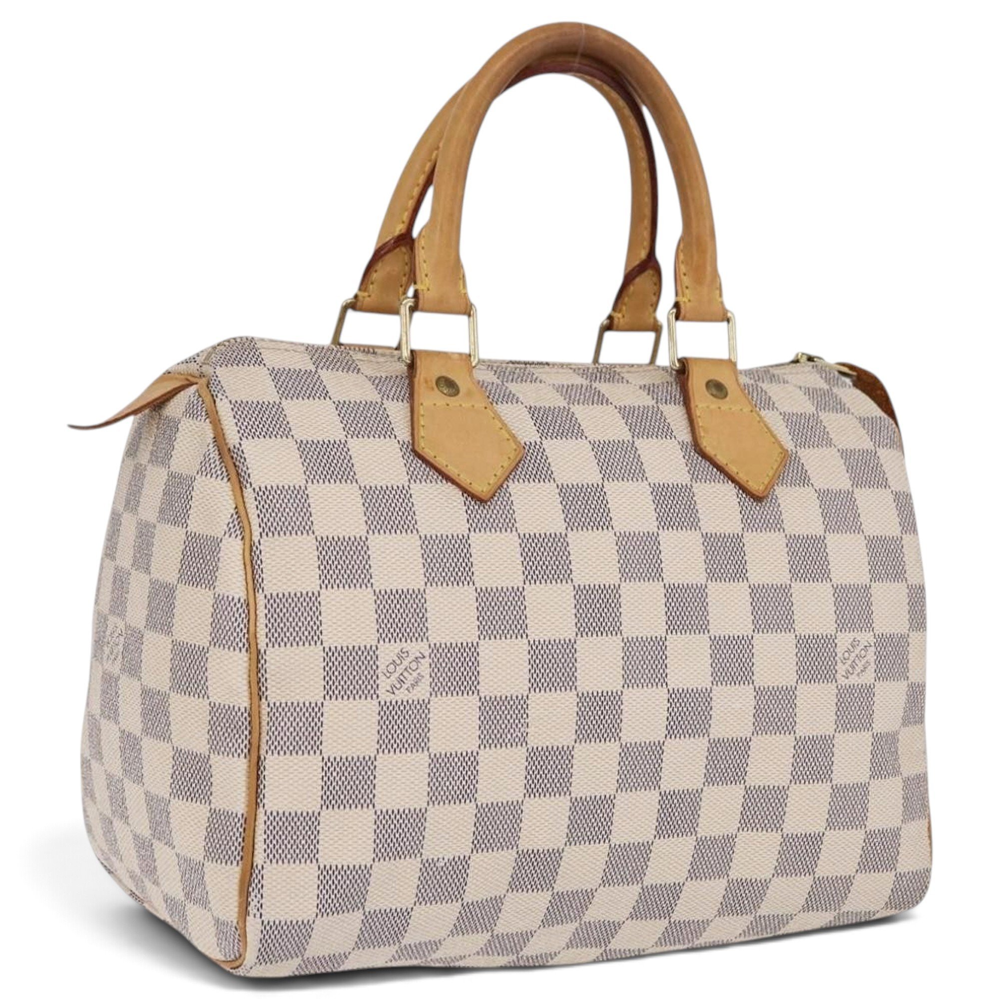 Speedy leather handbag