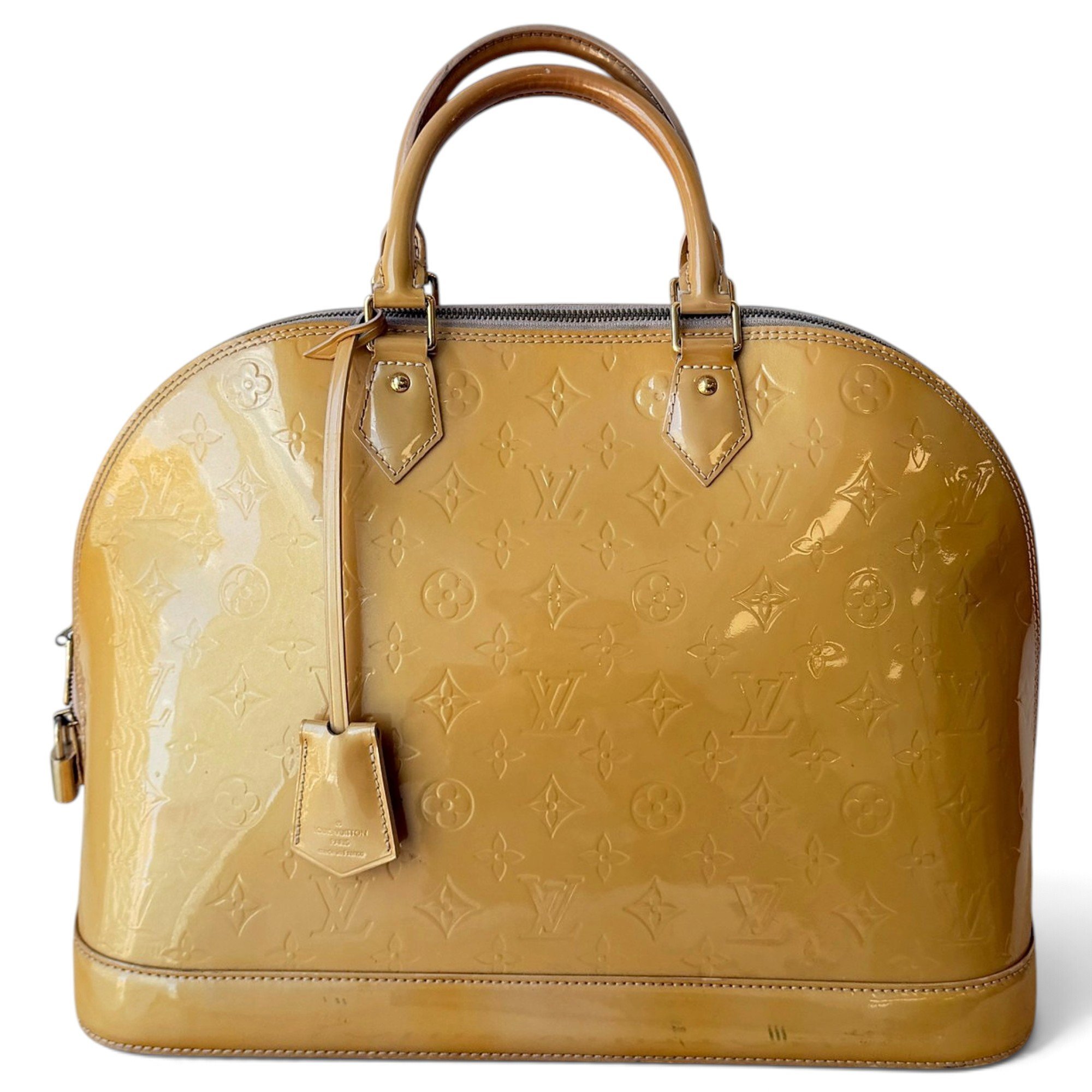 Alma leather handbag
