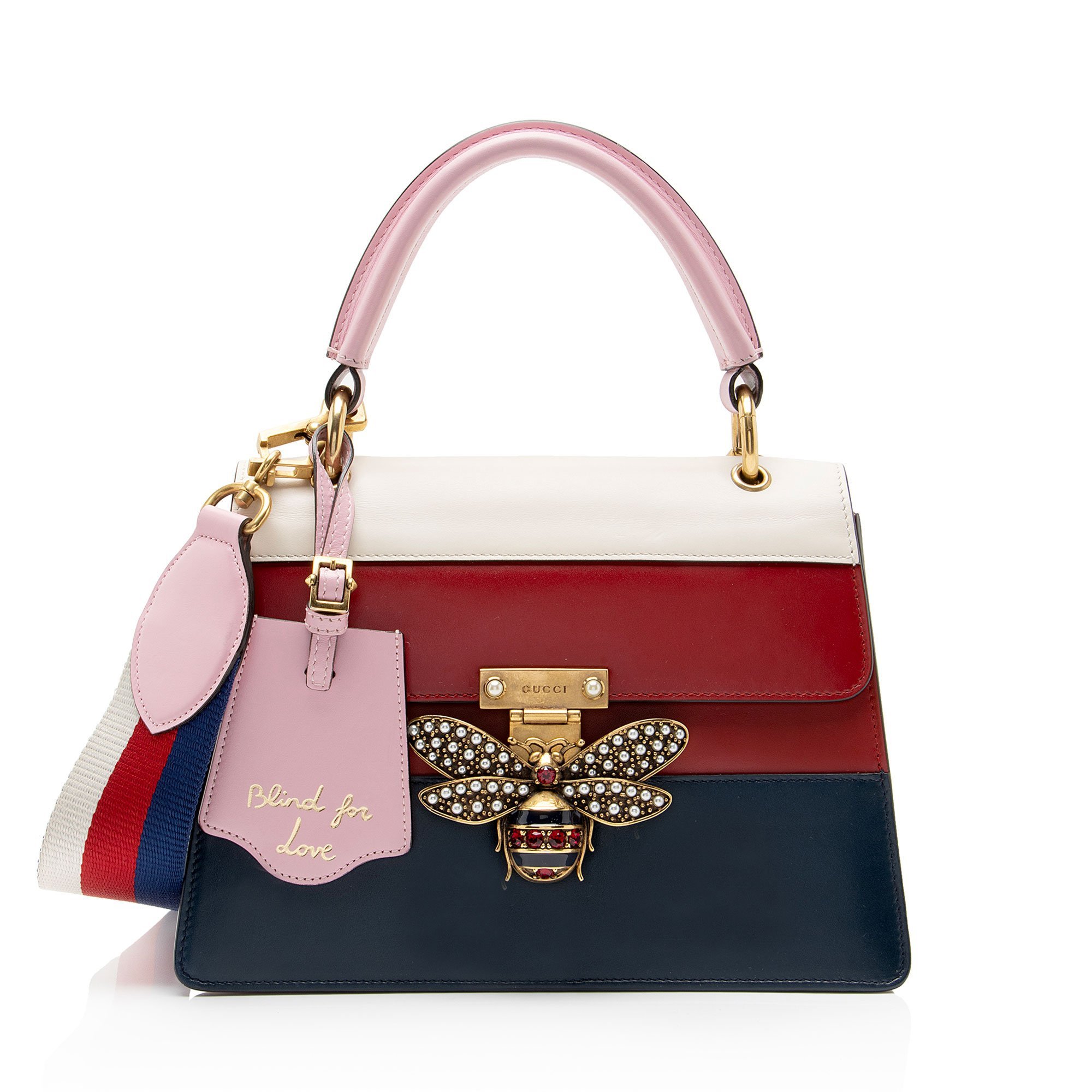 Queen Margaret leather satchel