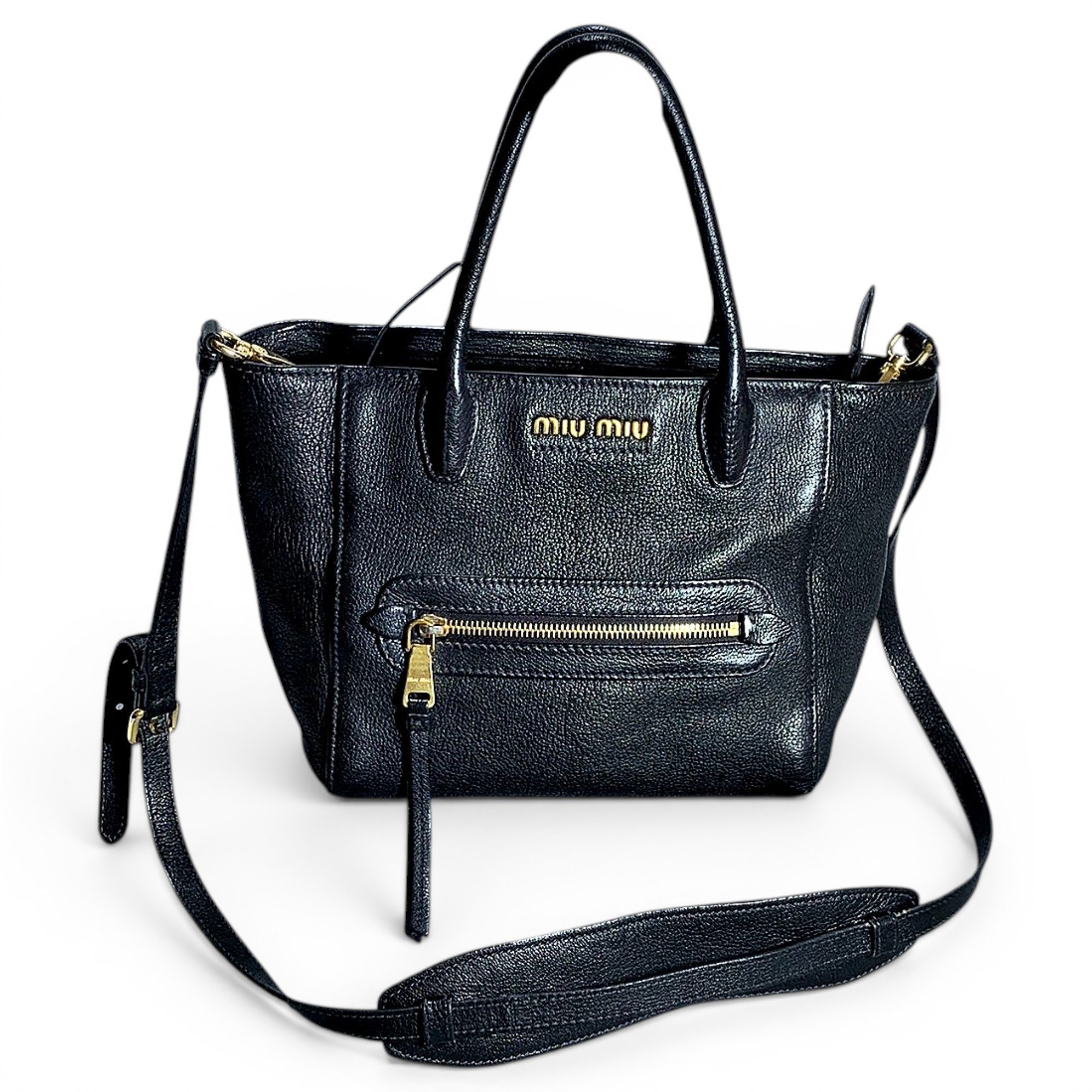 Leather crossbody bag