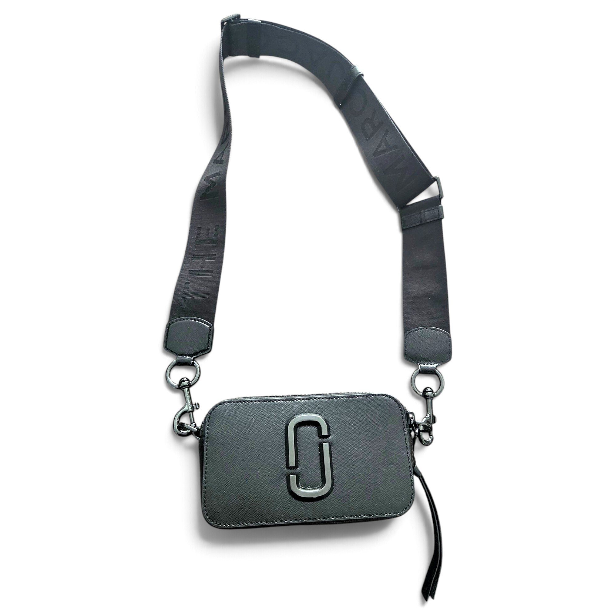 Snapshot leather crossbody bag