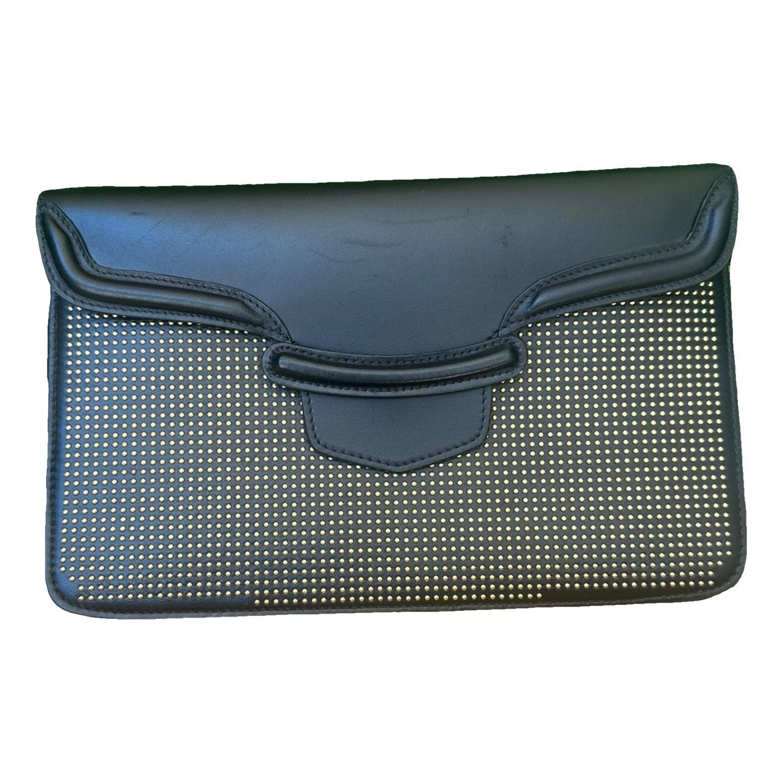 Heroine leather clutch bag