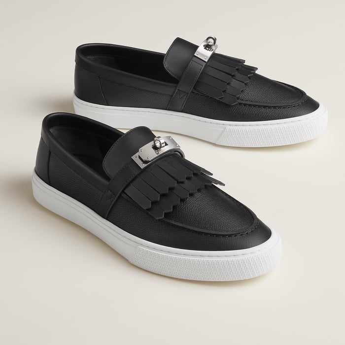Noir Game Slip-on Sneaker