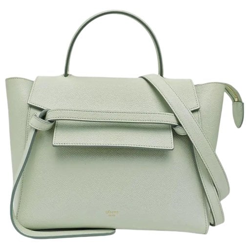 Belt leather handbag