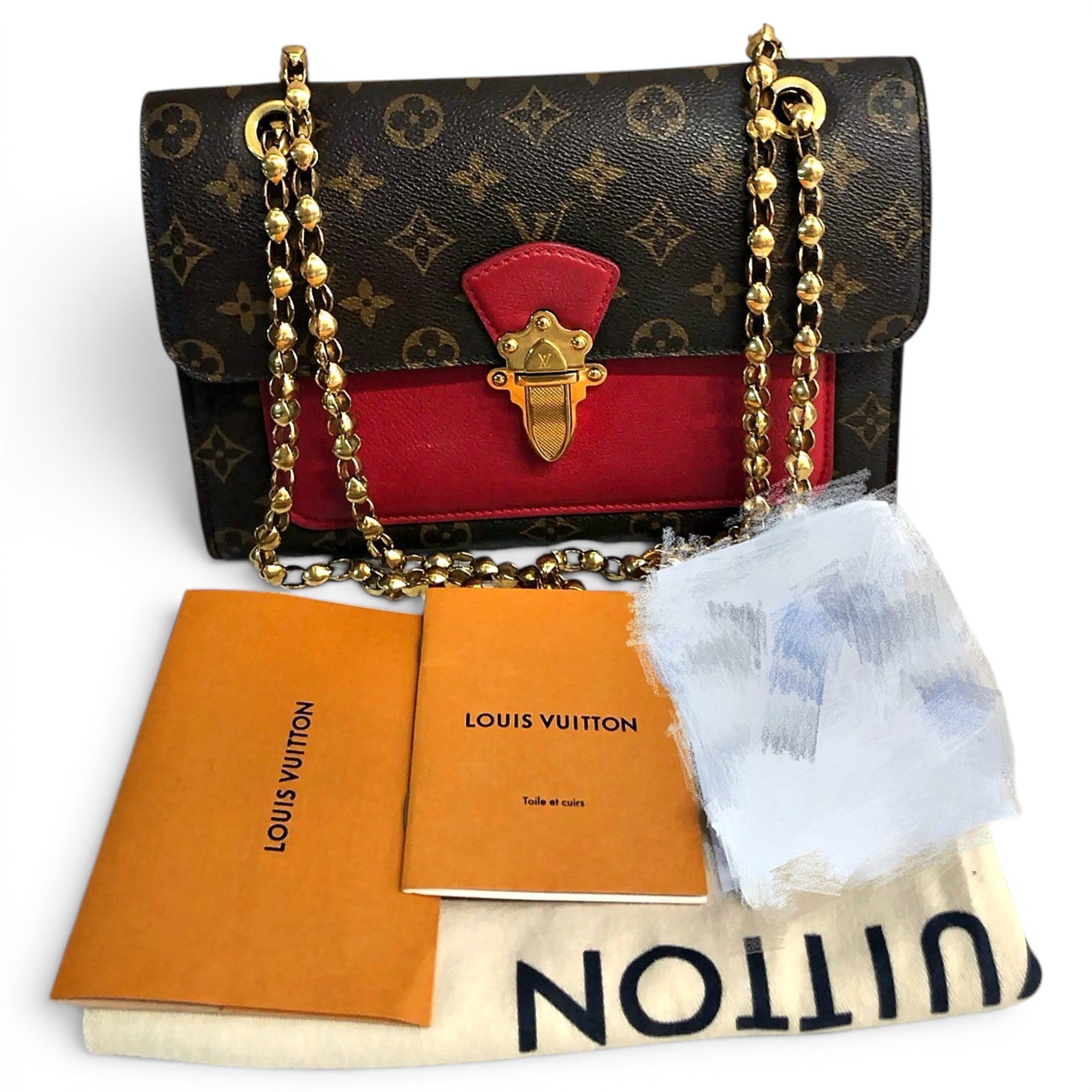 Victoire leather handbag