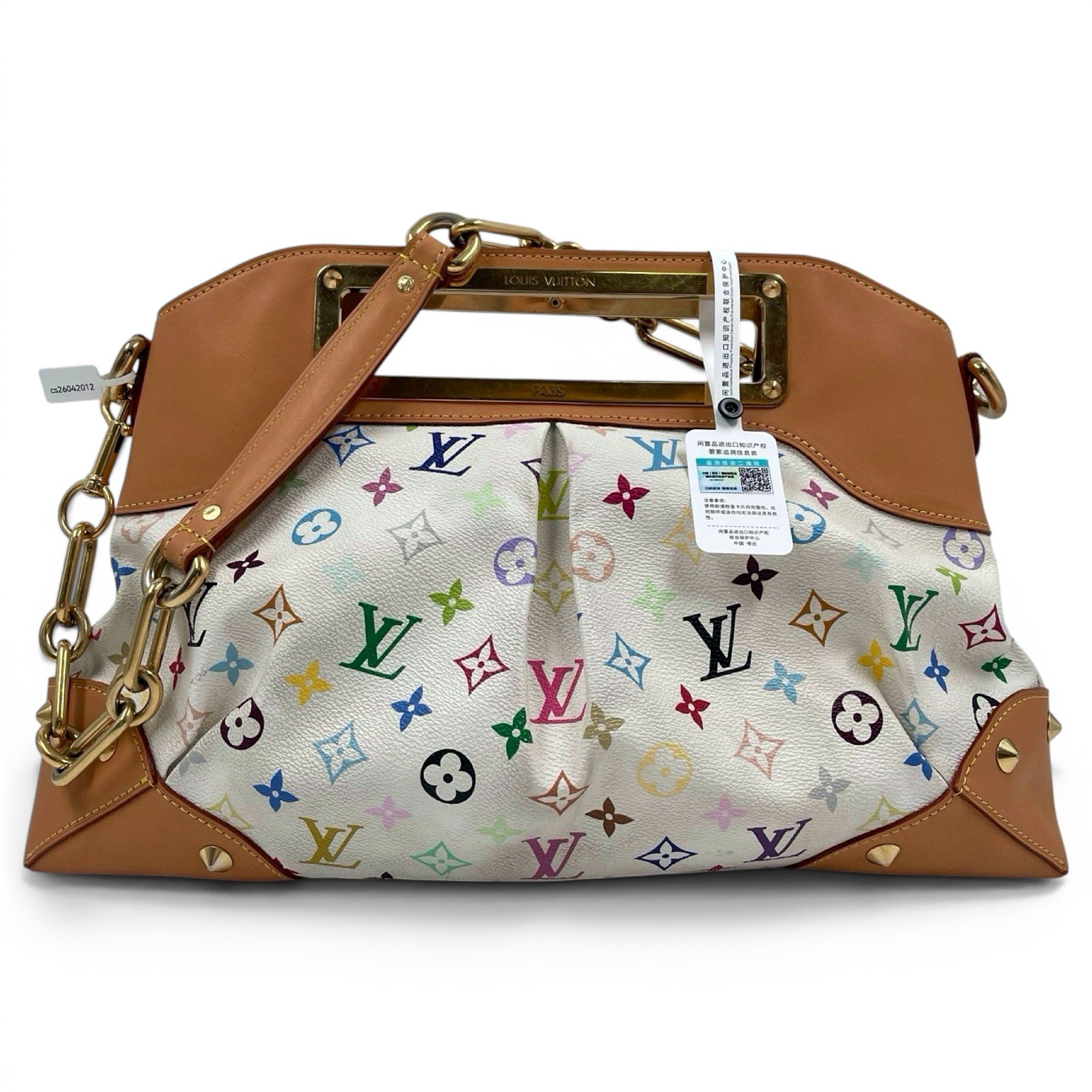 Judy leather tote
