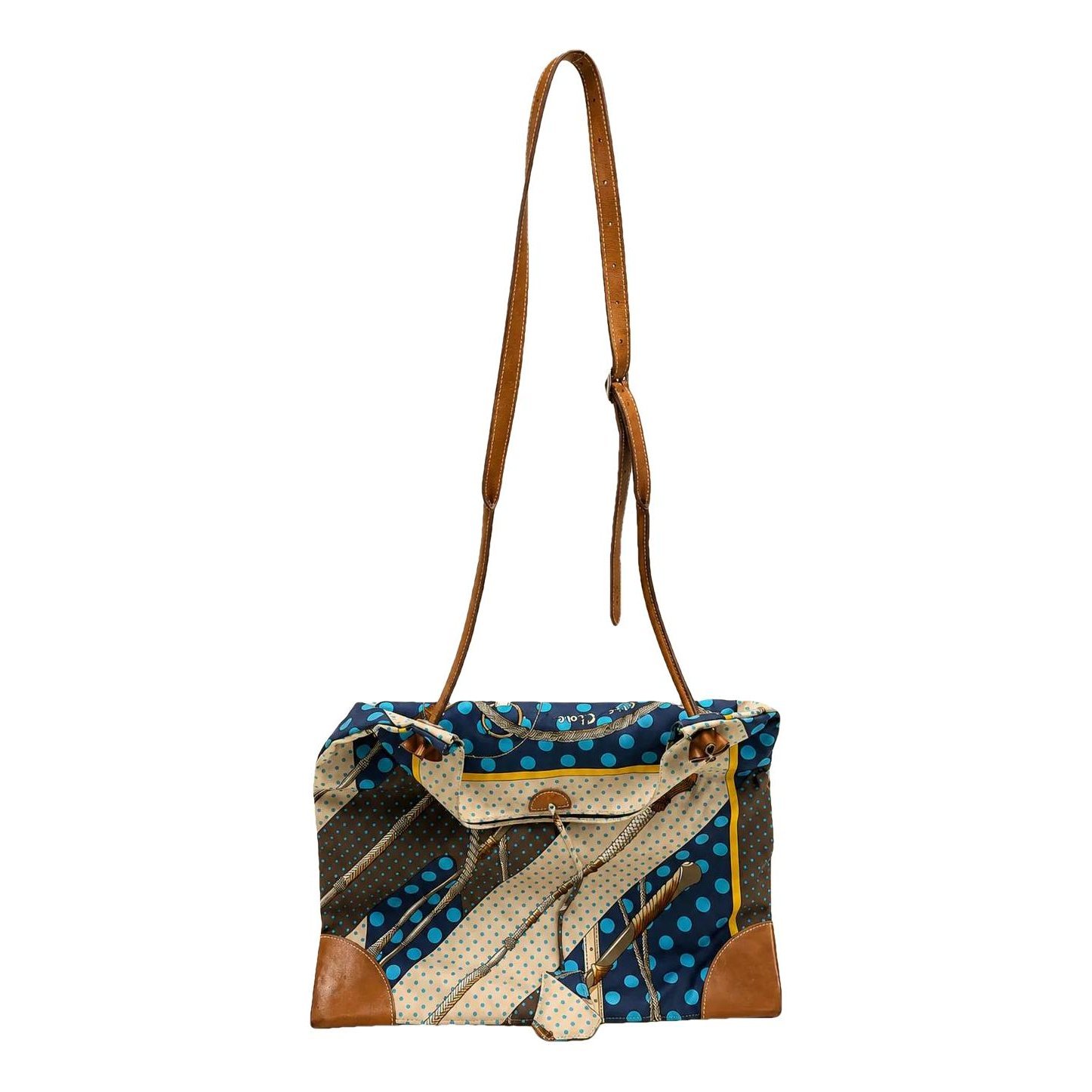 Silk City silk handbag