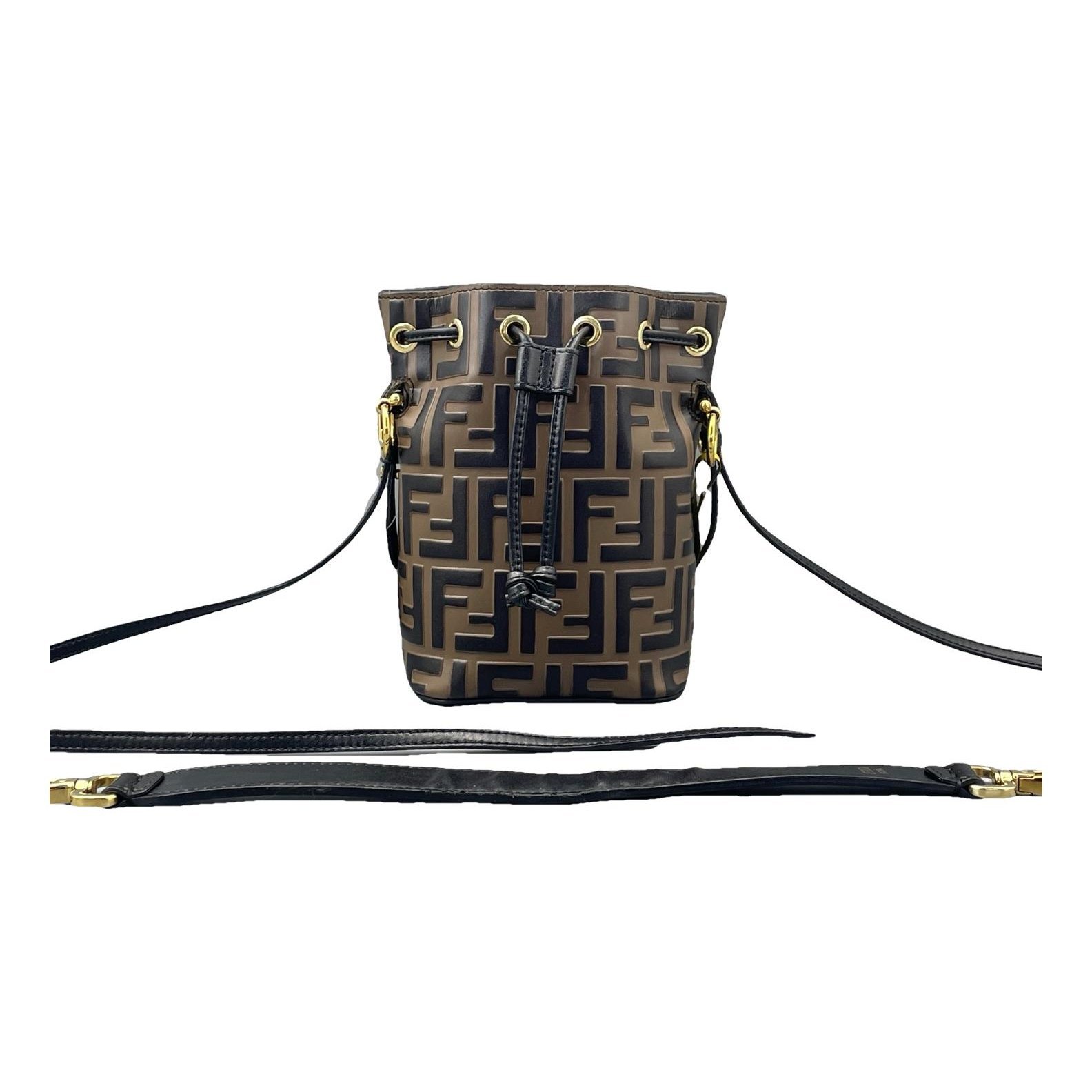 Mon Trésor leather crossbody bag