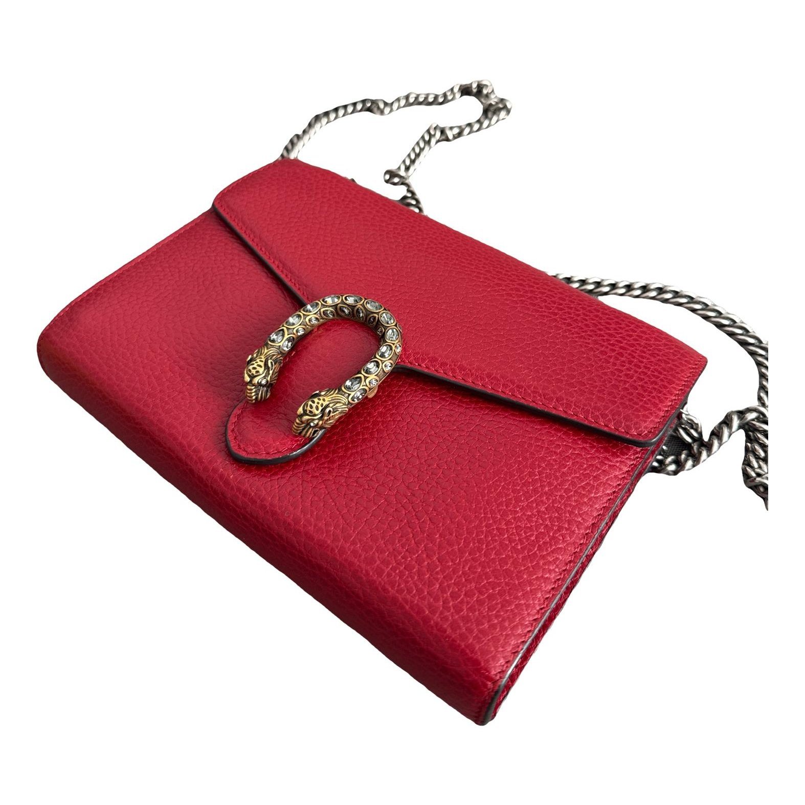 Dionysus leather clutch bag