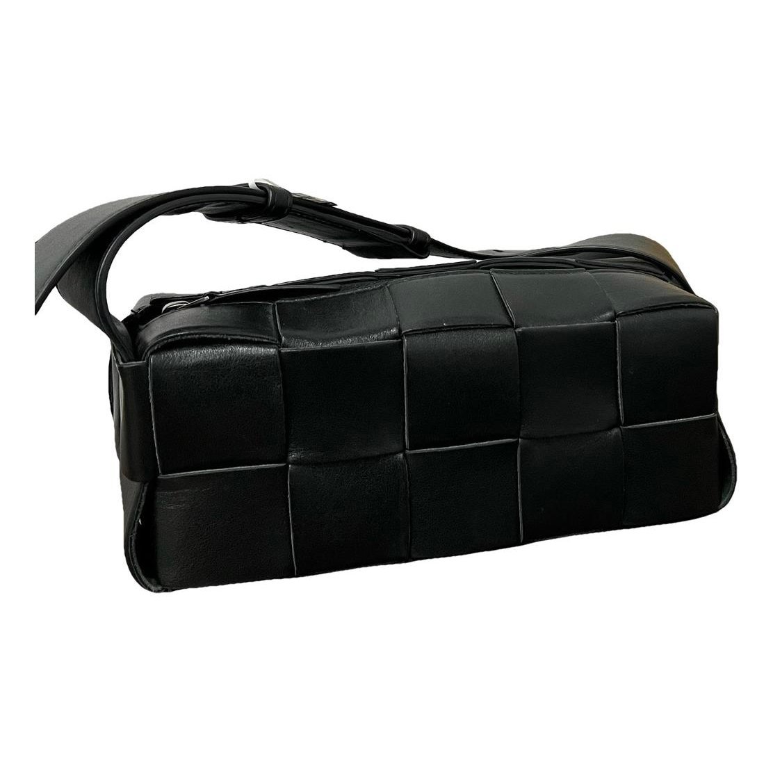 Brick Cassette leather handbag