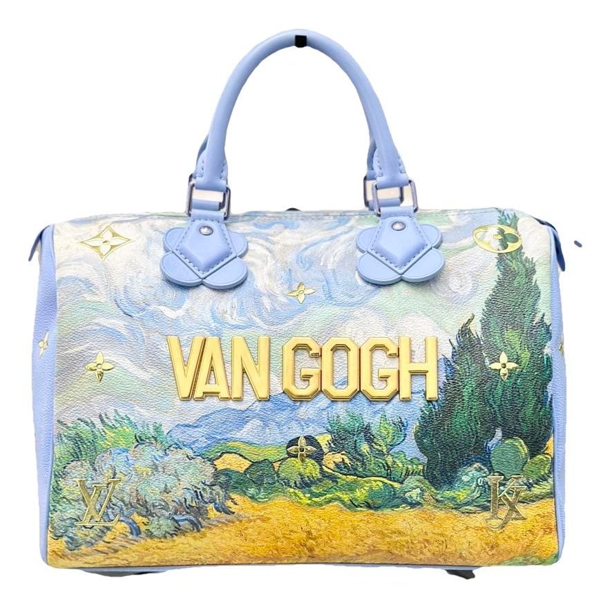Speedy leather handbag