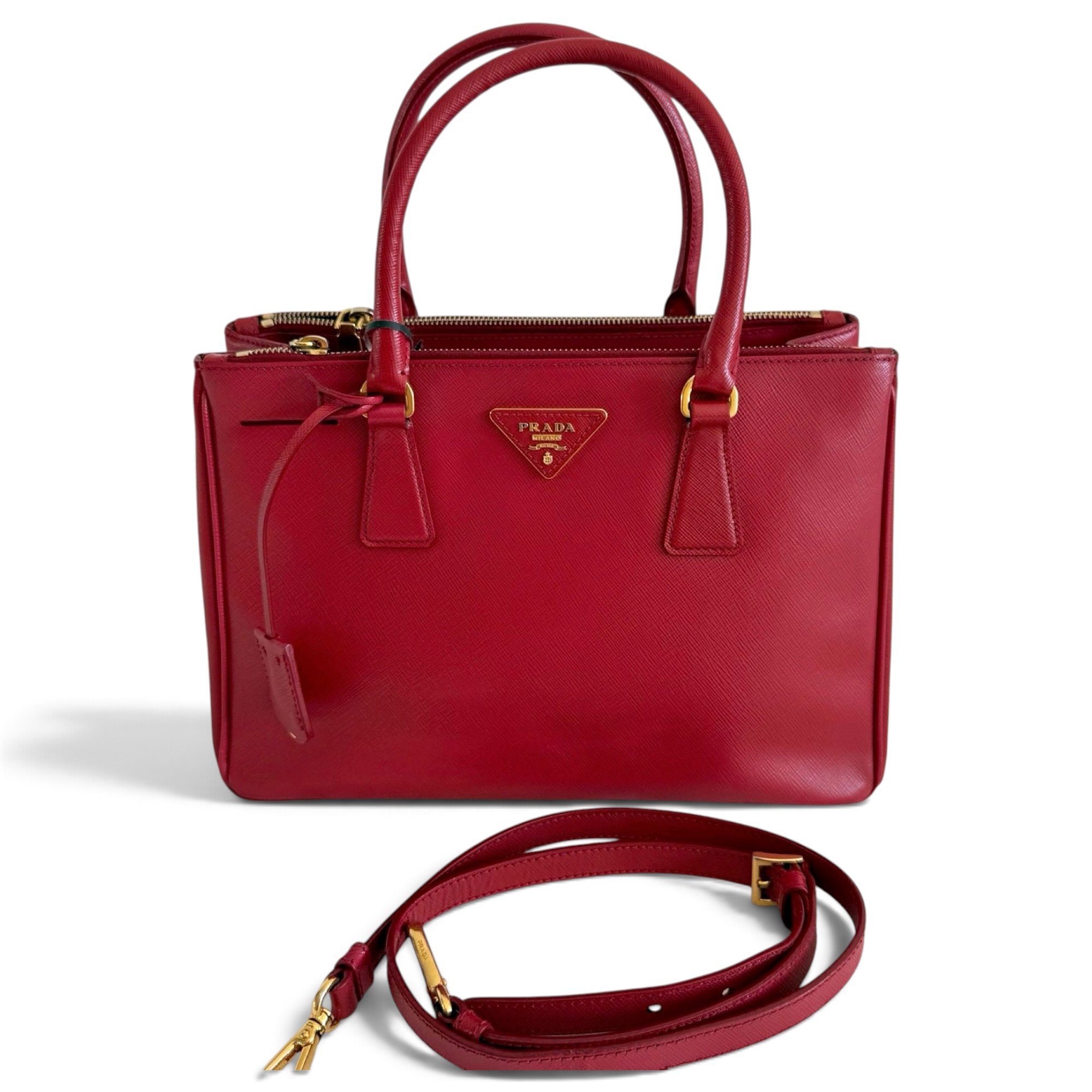 Galleria leather tote