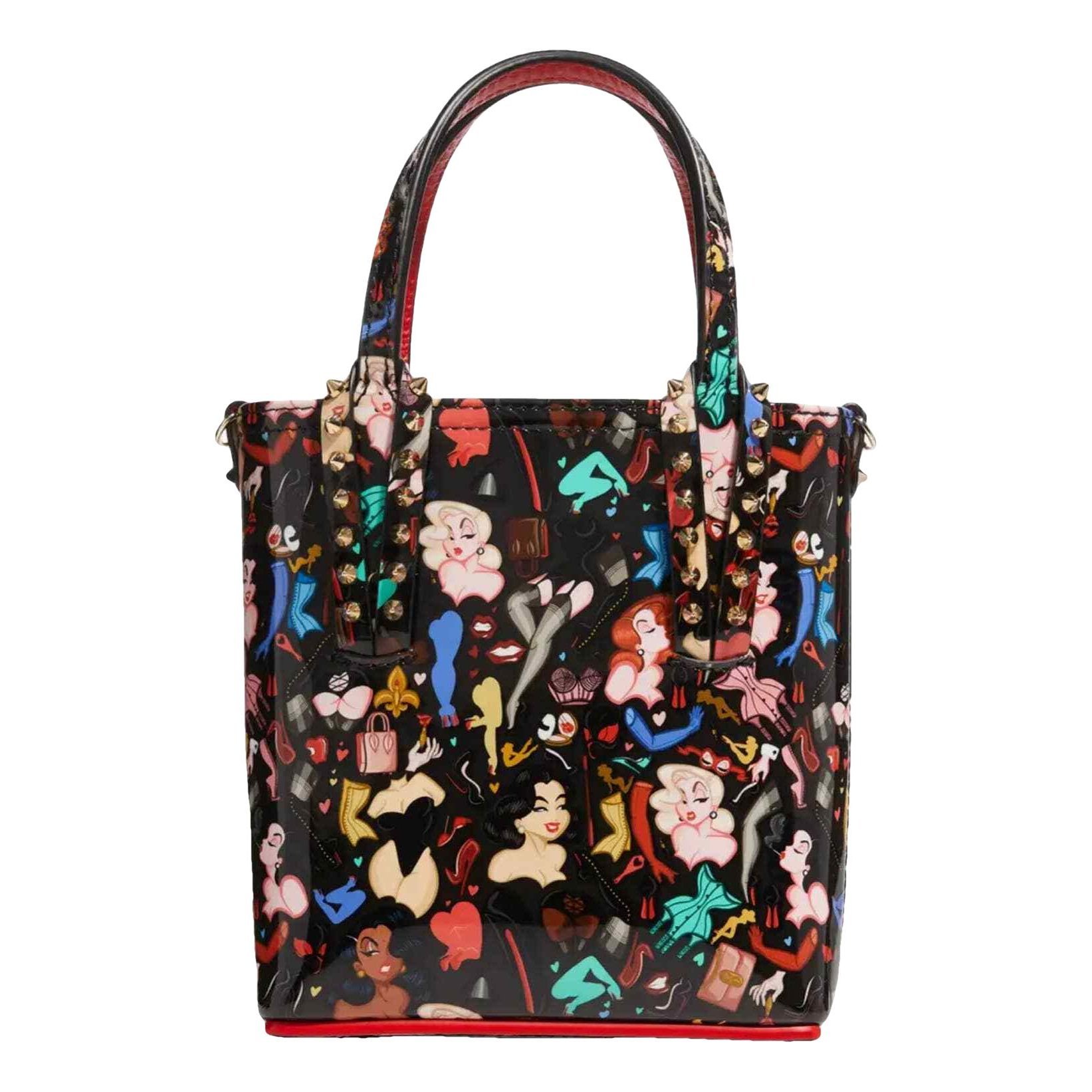 Cabata patent leather handbag