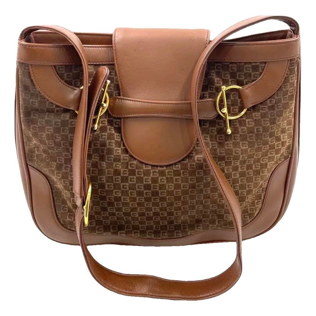 Velvet crossbody bag
