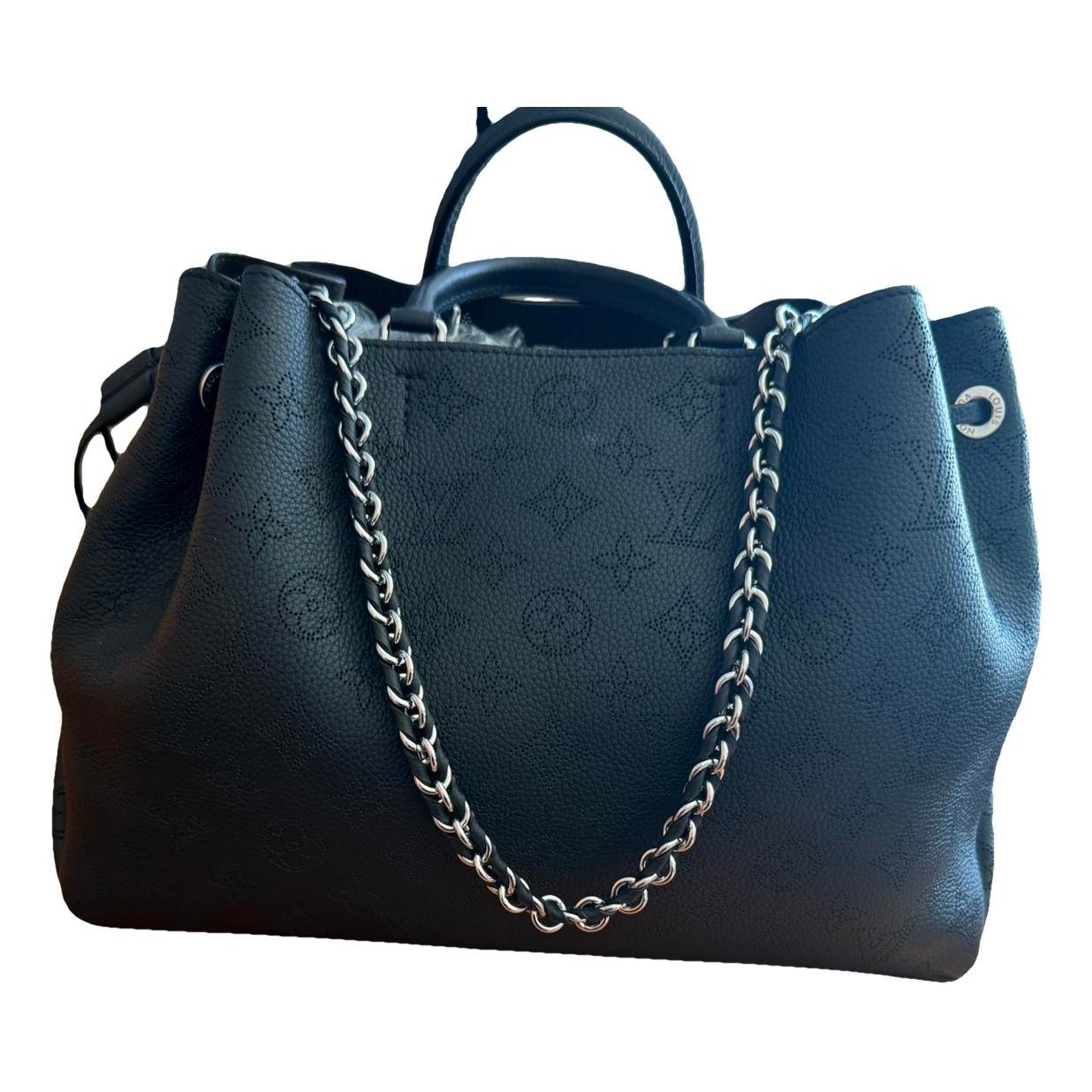 Leather tote