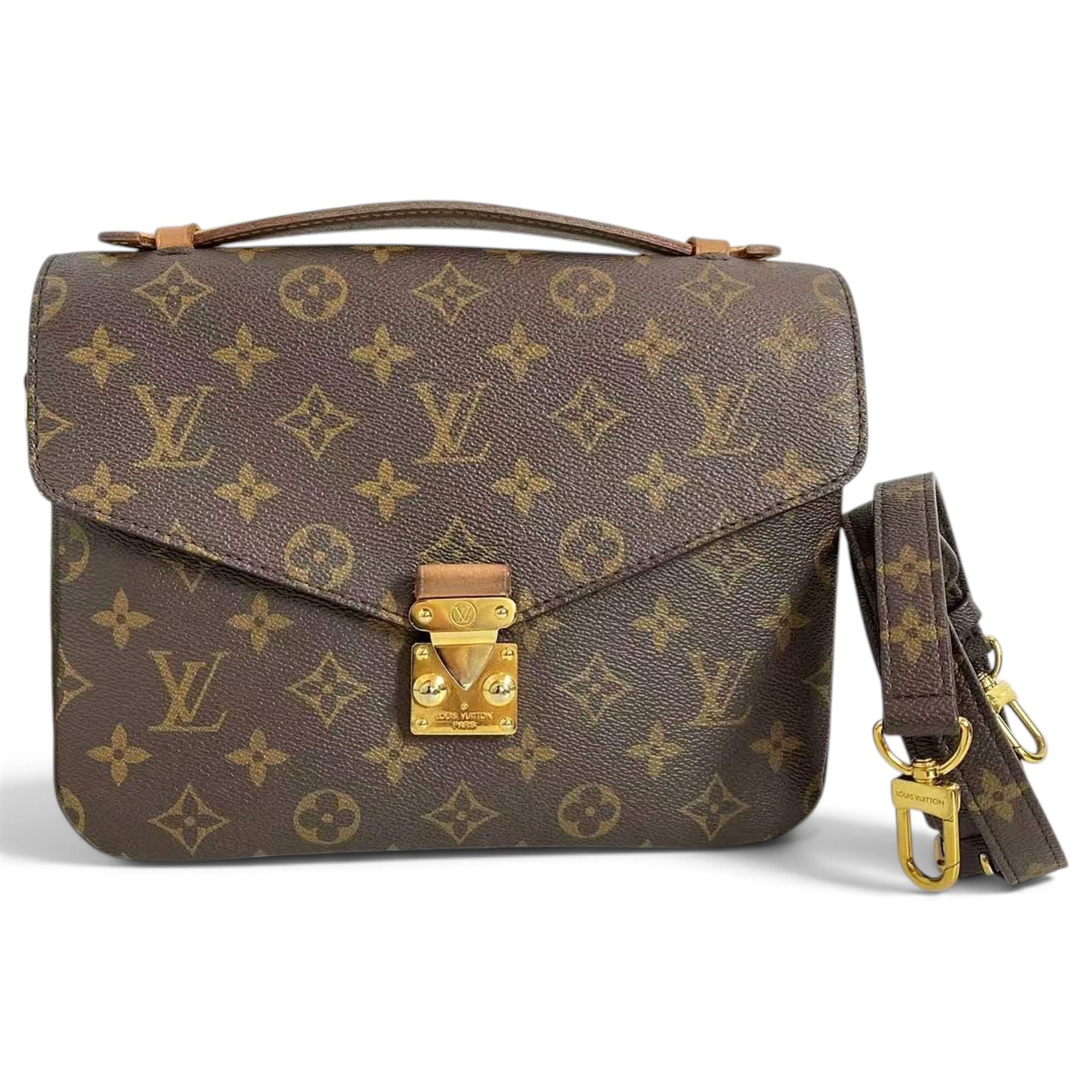 Metis leather handbag
