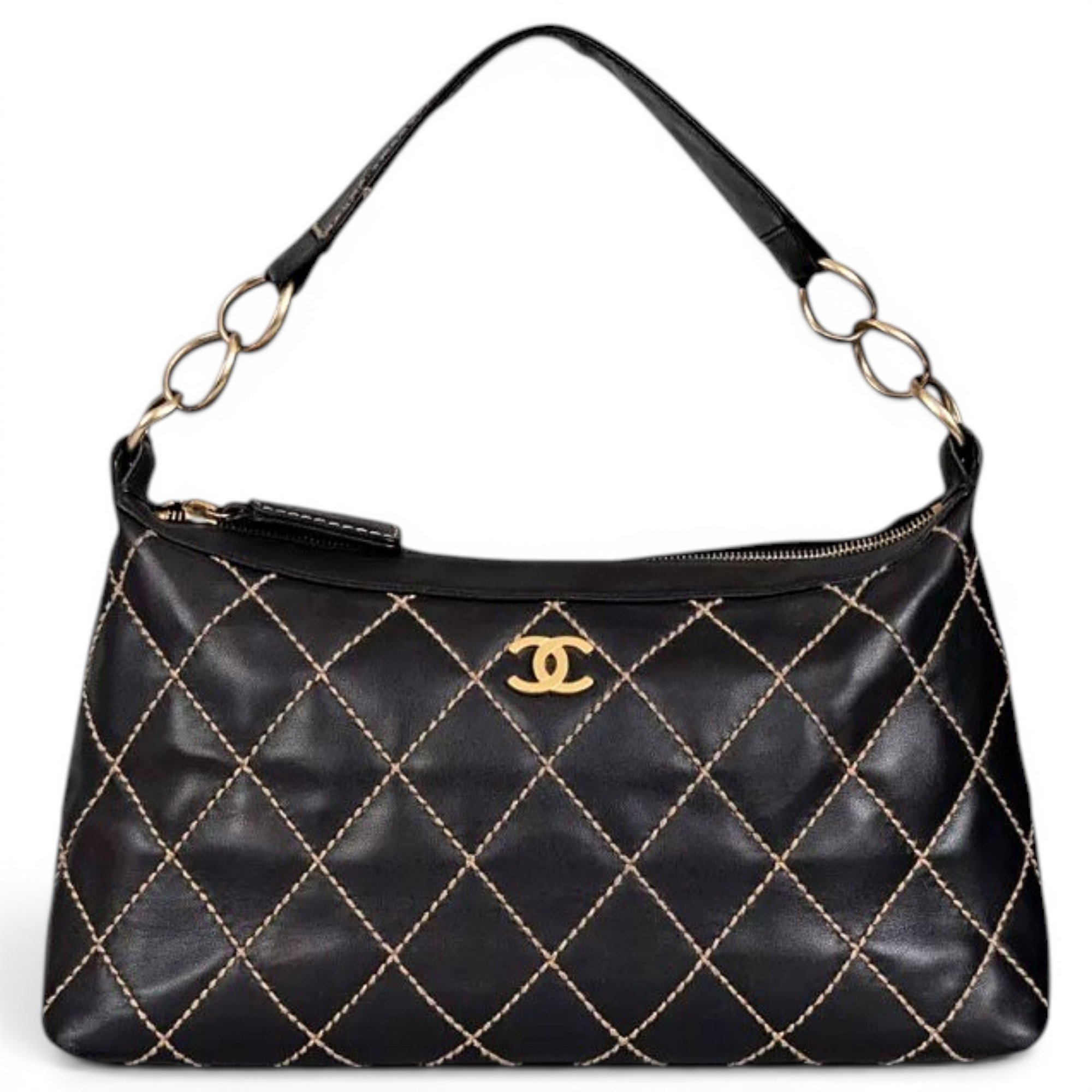 Leather handbag