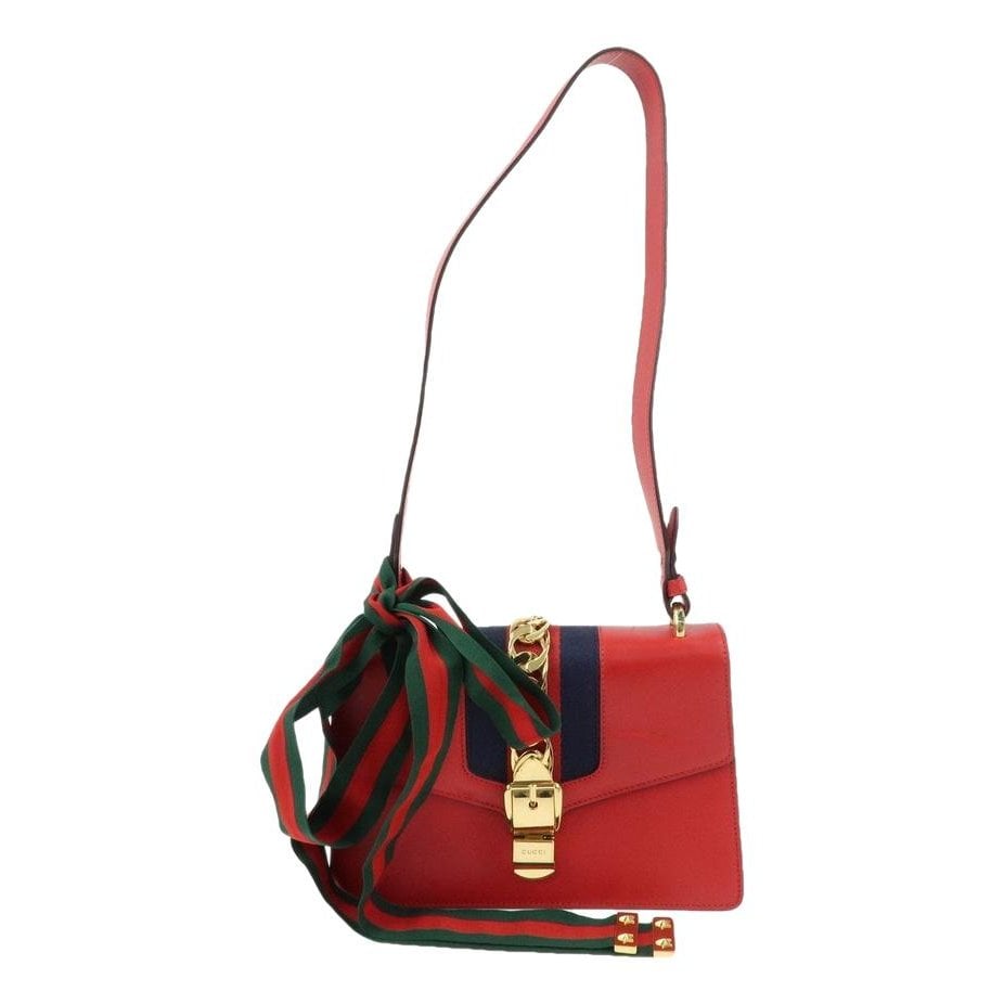 Leather handbag