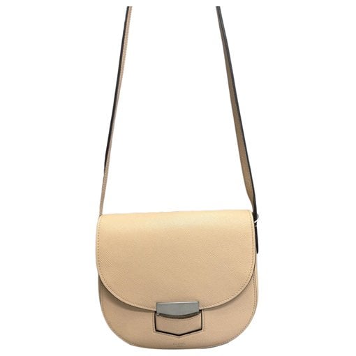 Trotteur leather handbag