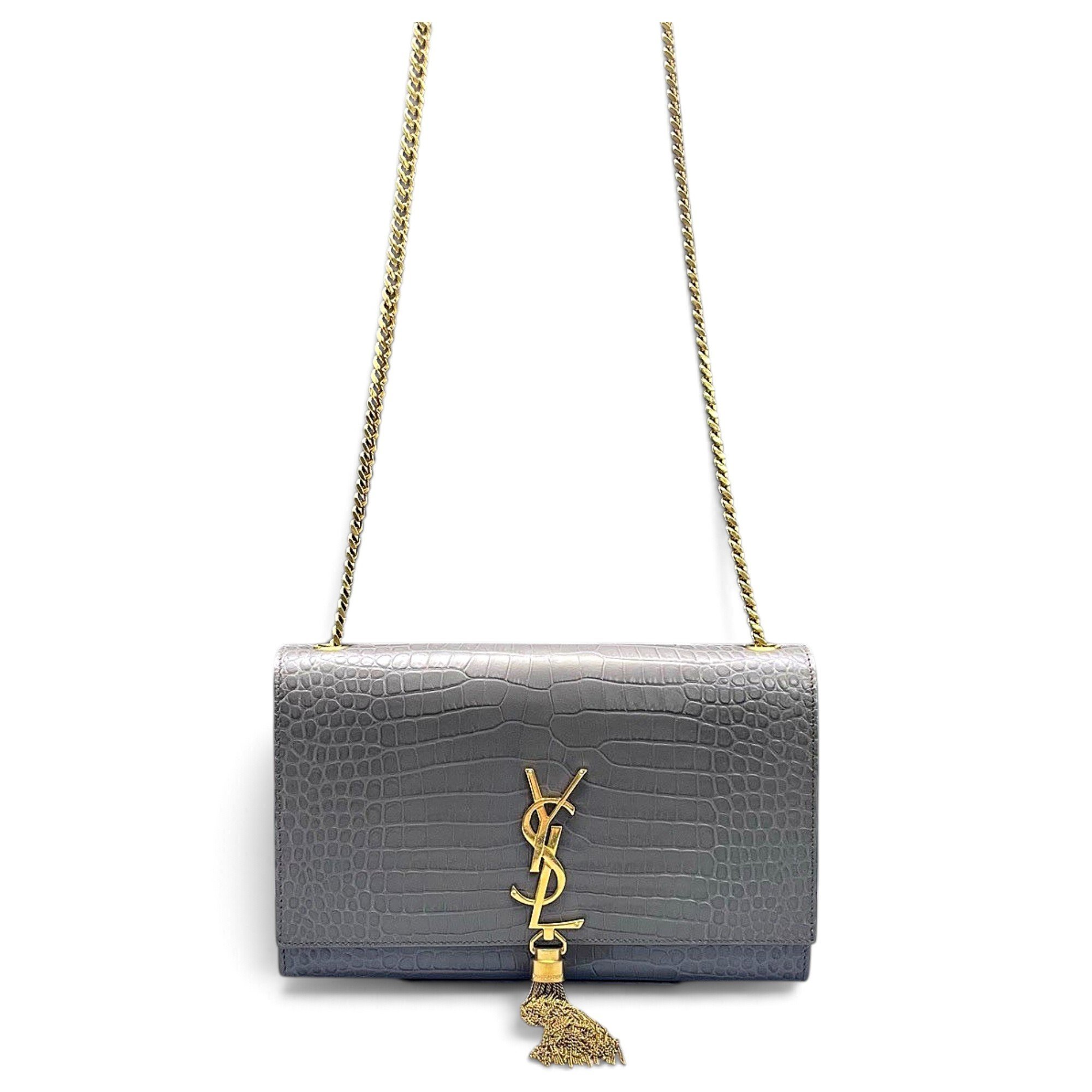 Pompom Kate leather handbag