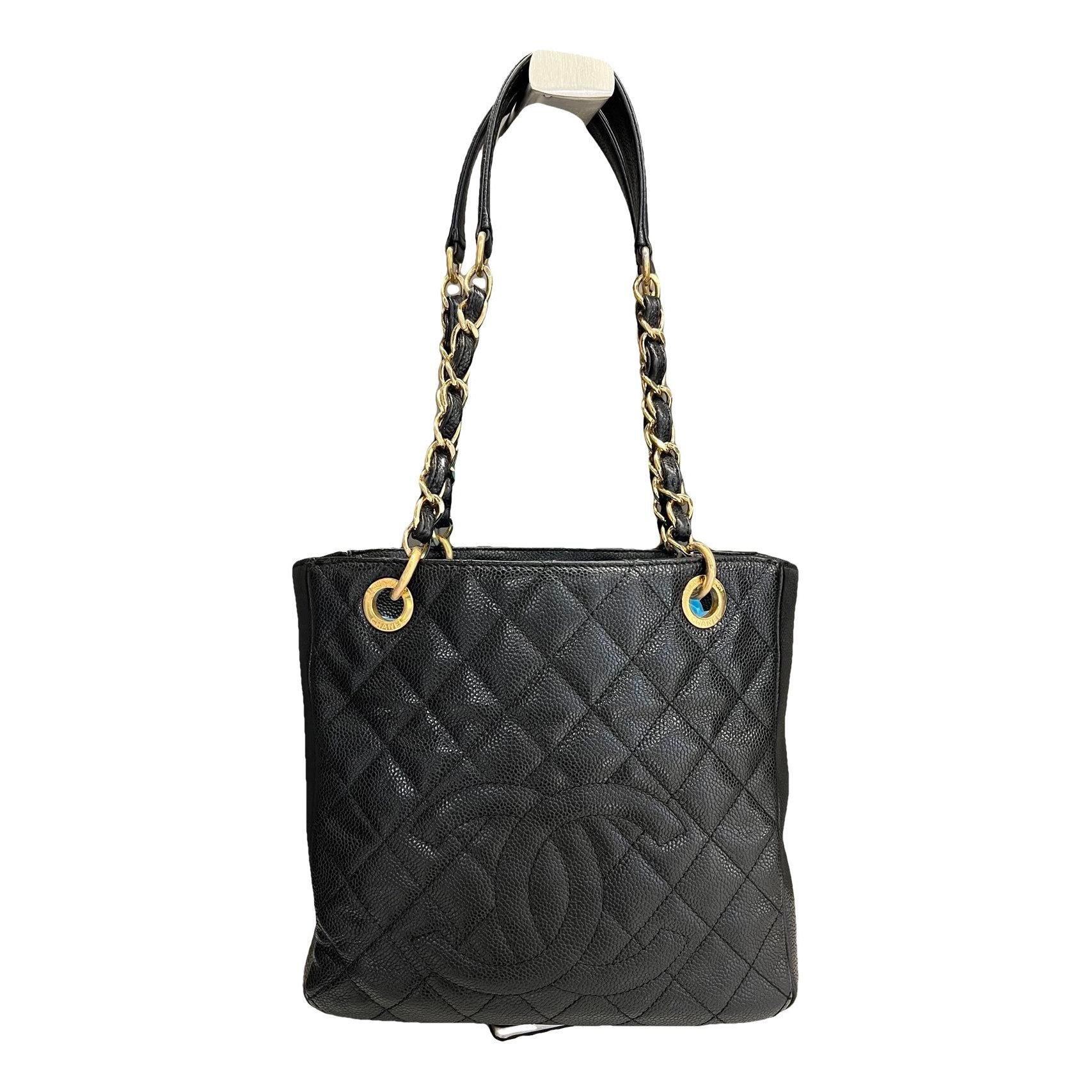 Petite Shopping Tote leather tote