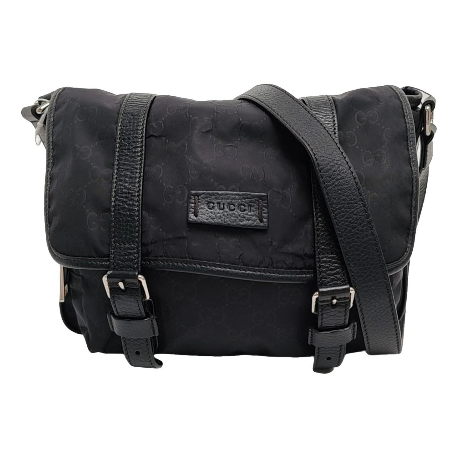 GG Marmont Zip Messenger cloth handbag