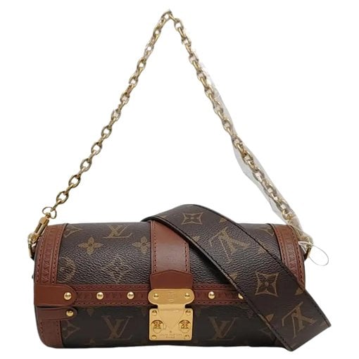 Papillon leather handbag