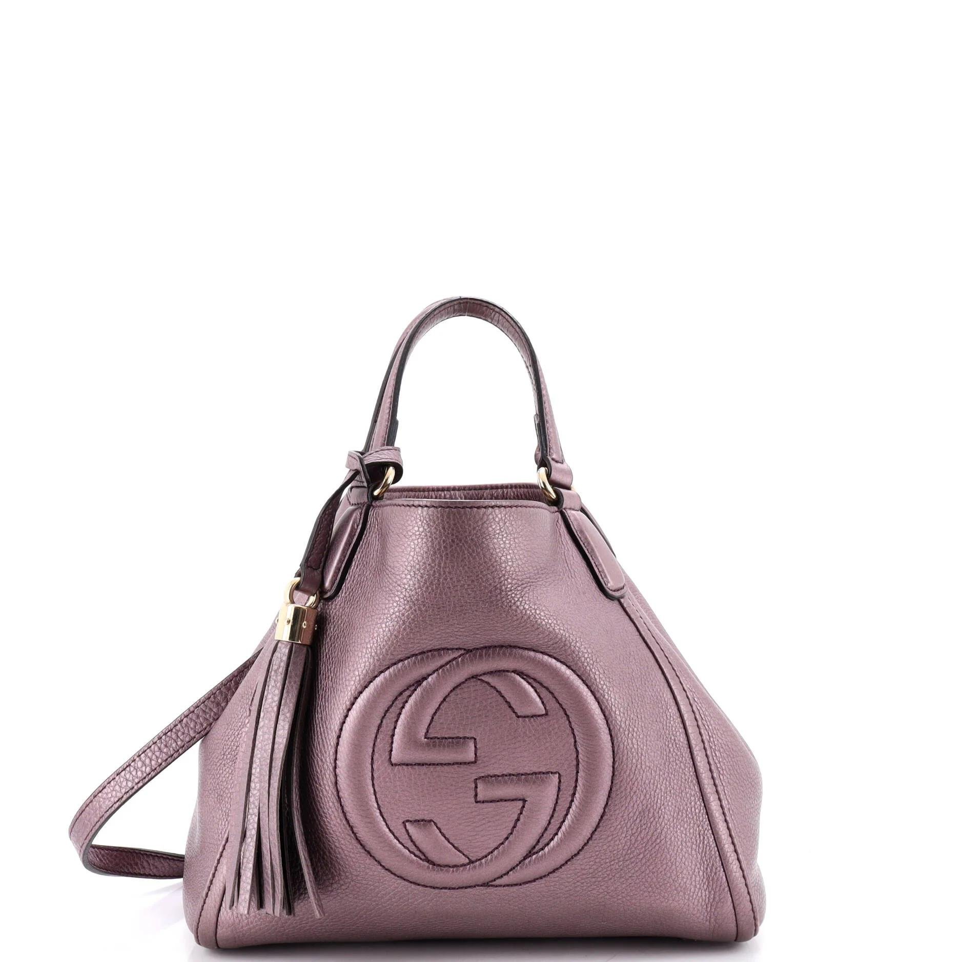 Leather handbag
