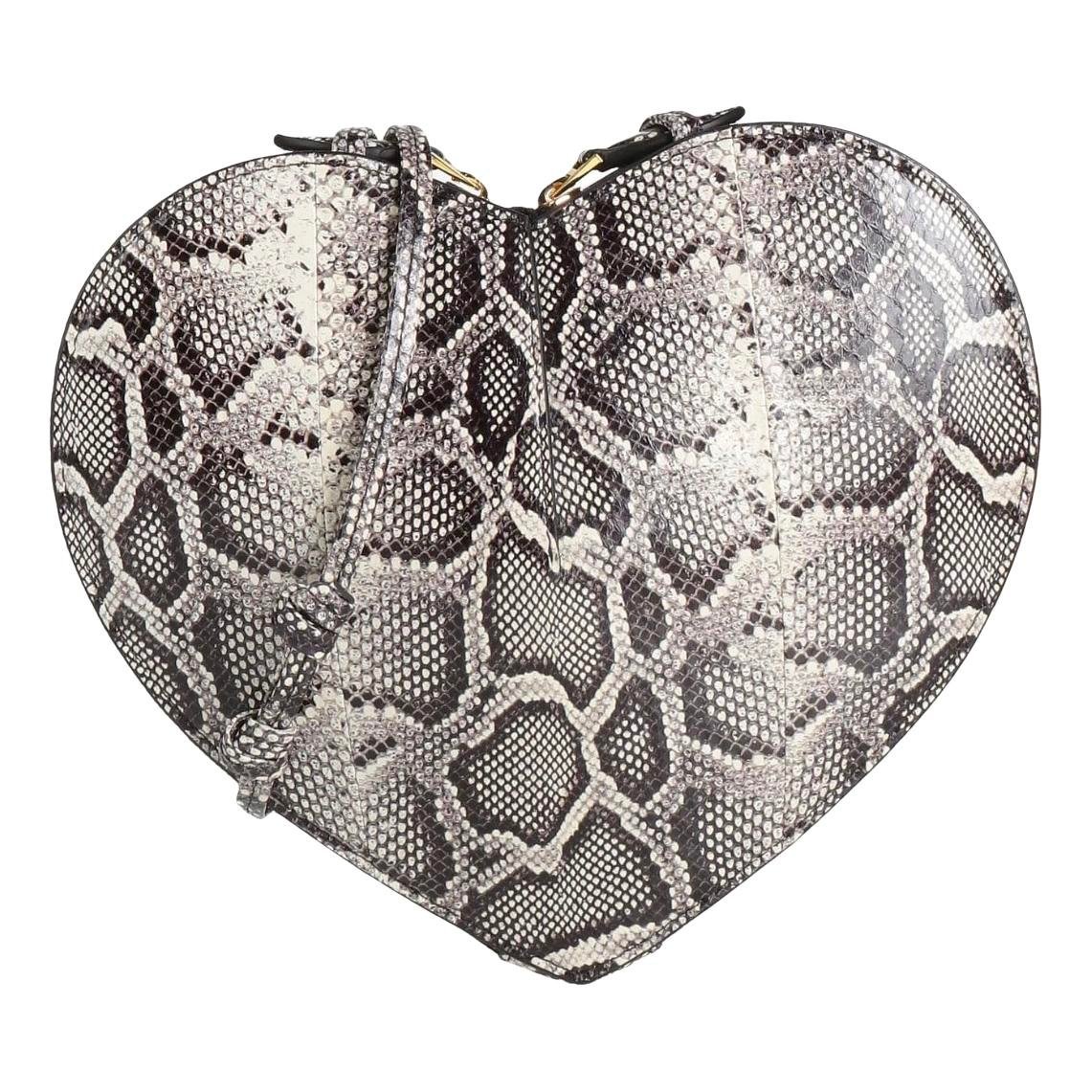 Alaia Le Coeur leather crossbody bag