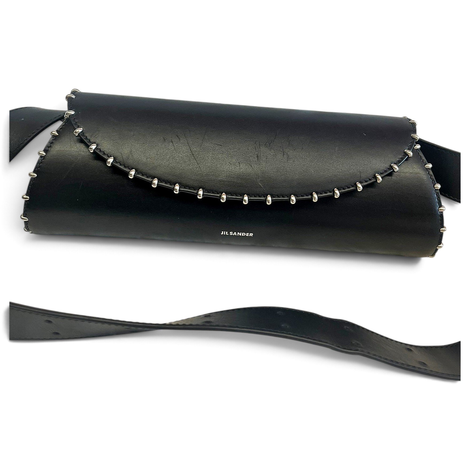 Leather crossbody bag