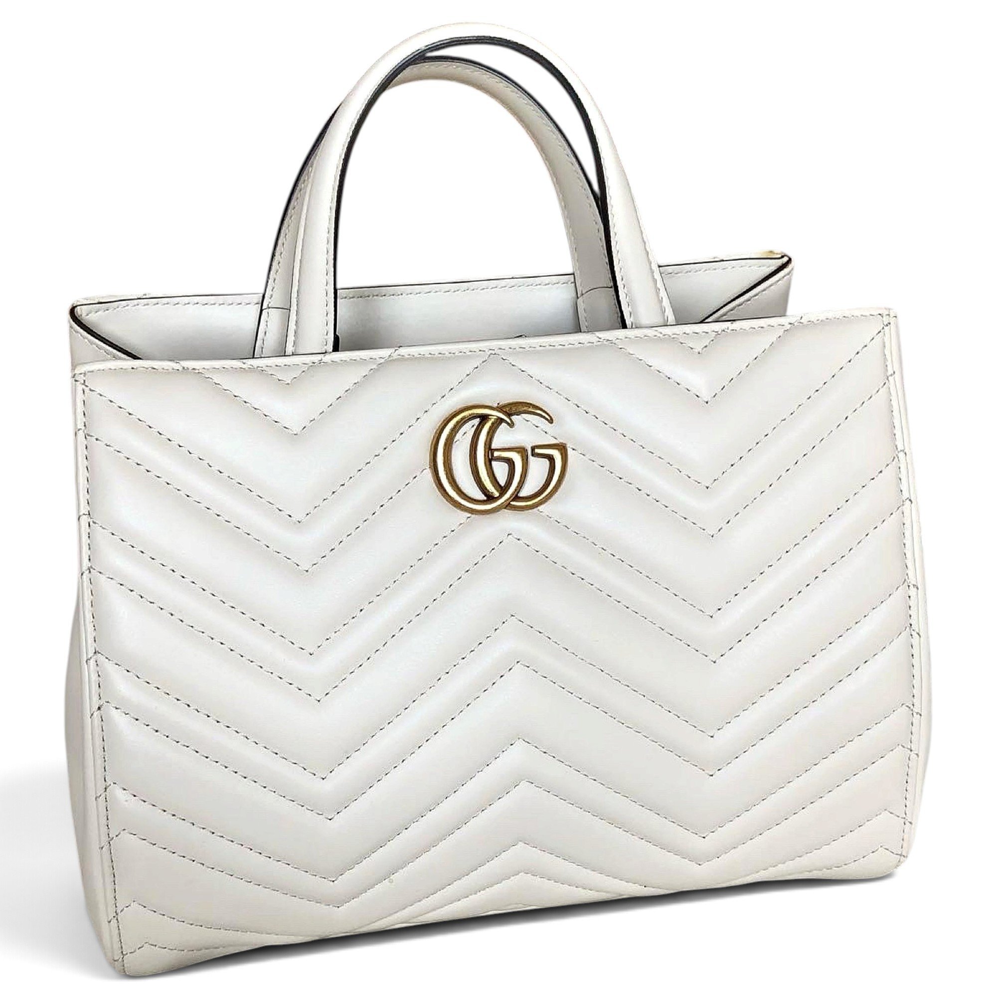 GG Marmont Shopping leather tote