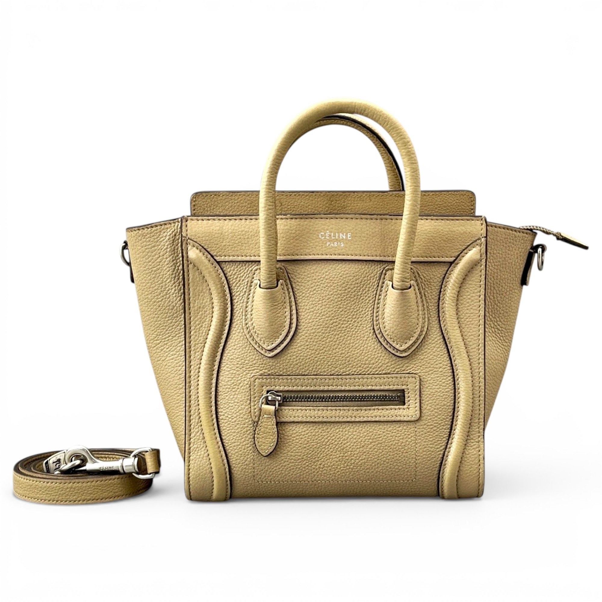 Luggage leather handbag