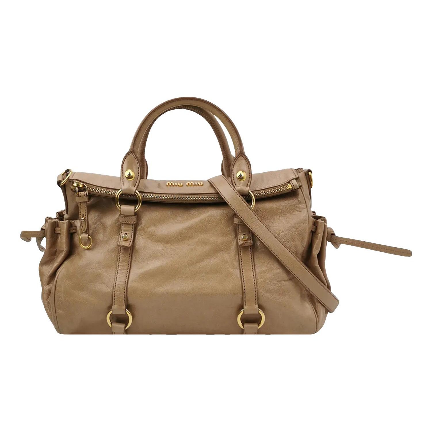 Vitello leather crossbody bag