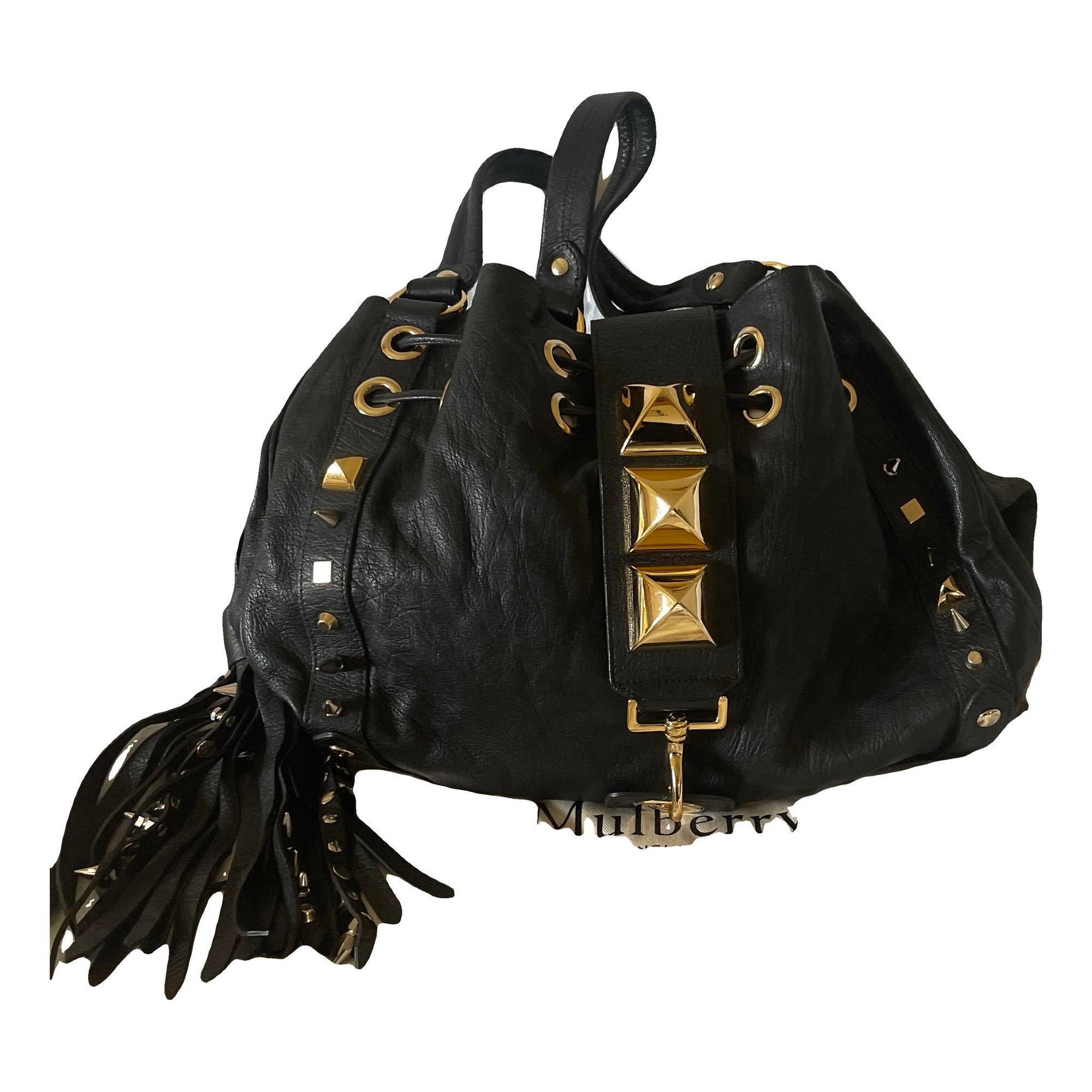 Leather handbag