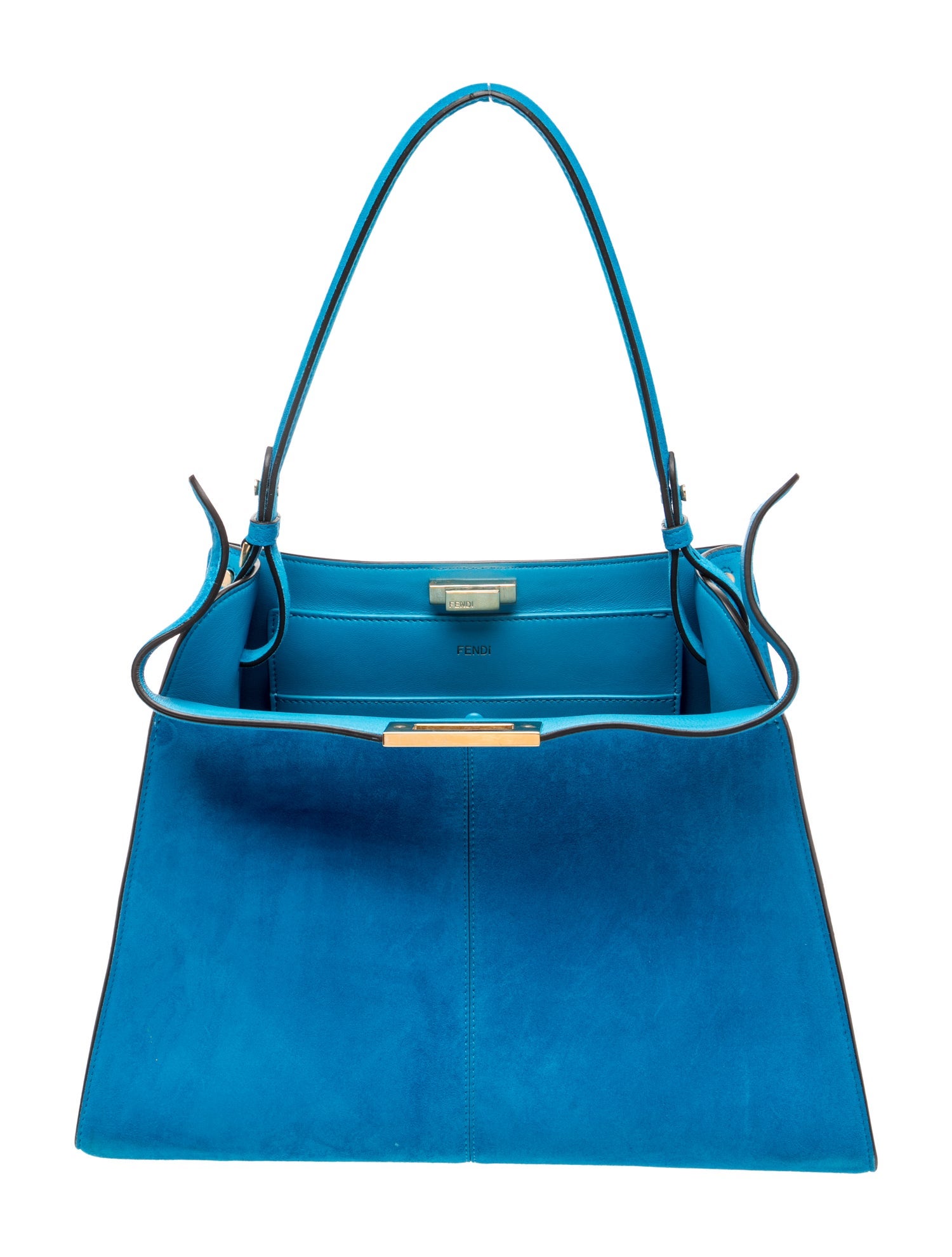 Leather Shoulder Bag Large