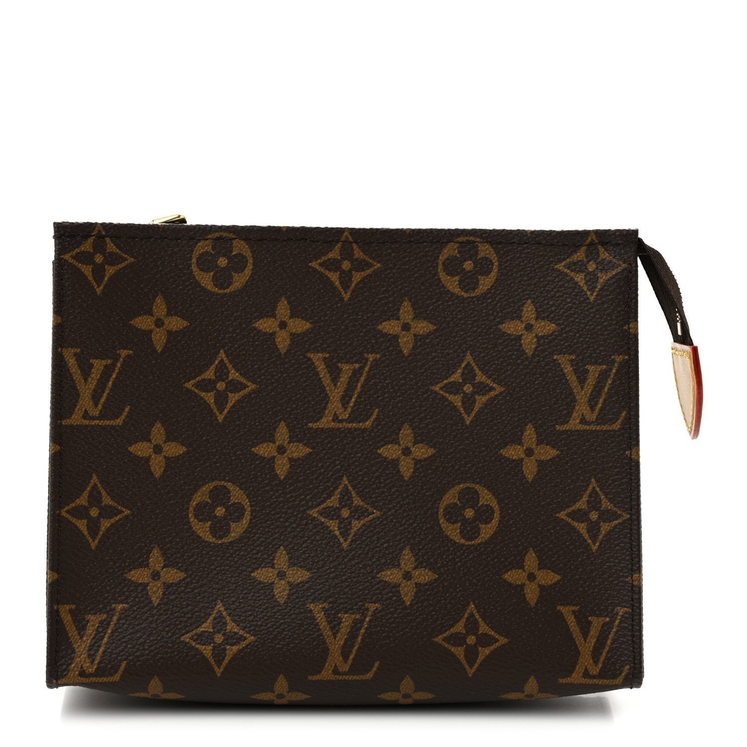 Louis Vuitton Louis Vuitton Monogram Toiletry Pouch 19 Red