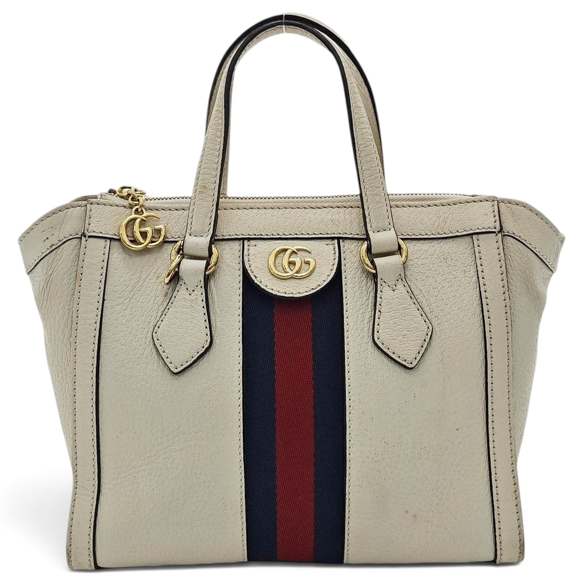 Ophidia leather handbag