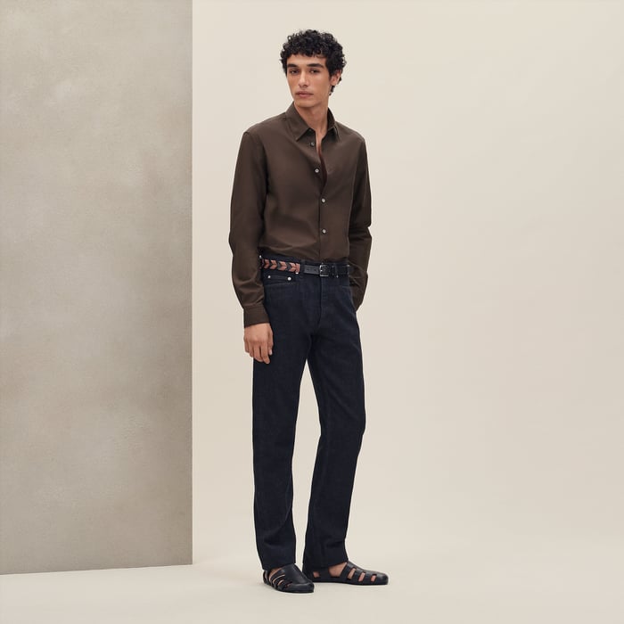 Indigo Straight Cut Jeans