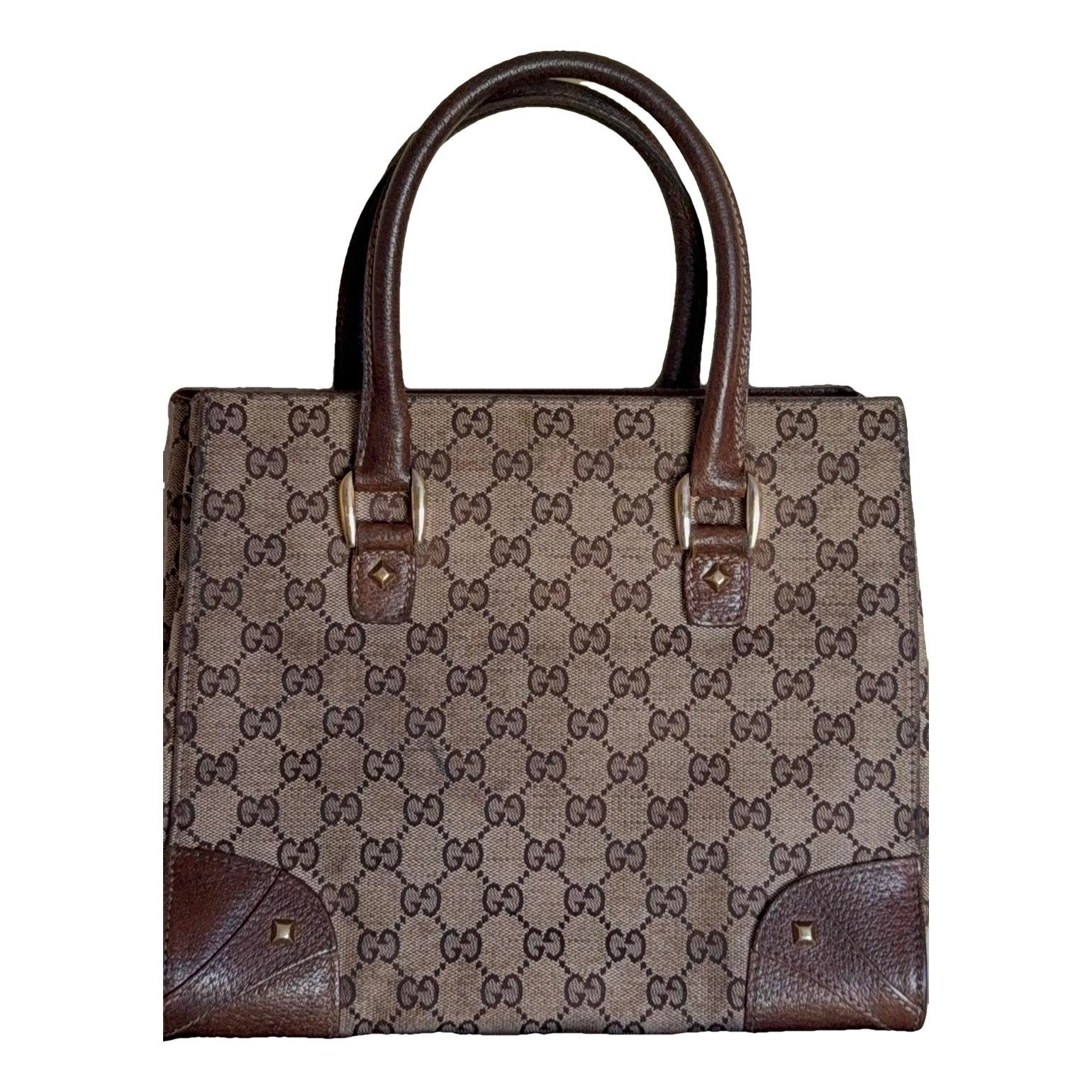 Leather tote
